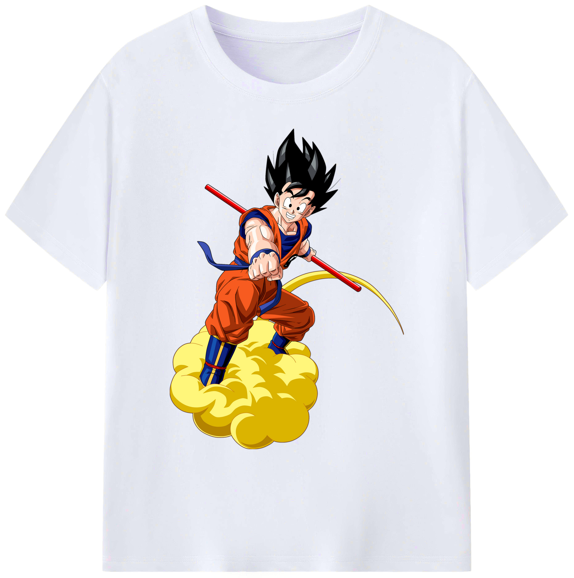 （画像用） ドラゴンボール 孫 悟飯（そんごはん）DRAGON BALL Son Gohan 綿100％ メンズ半袖Tシャツ｜肌触りやわらか＆通気性