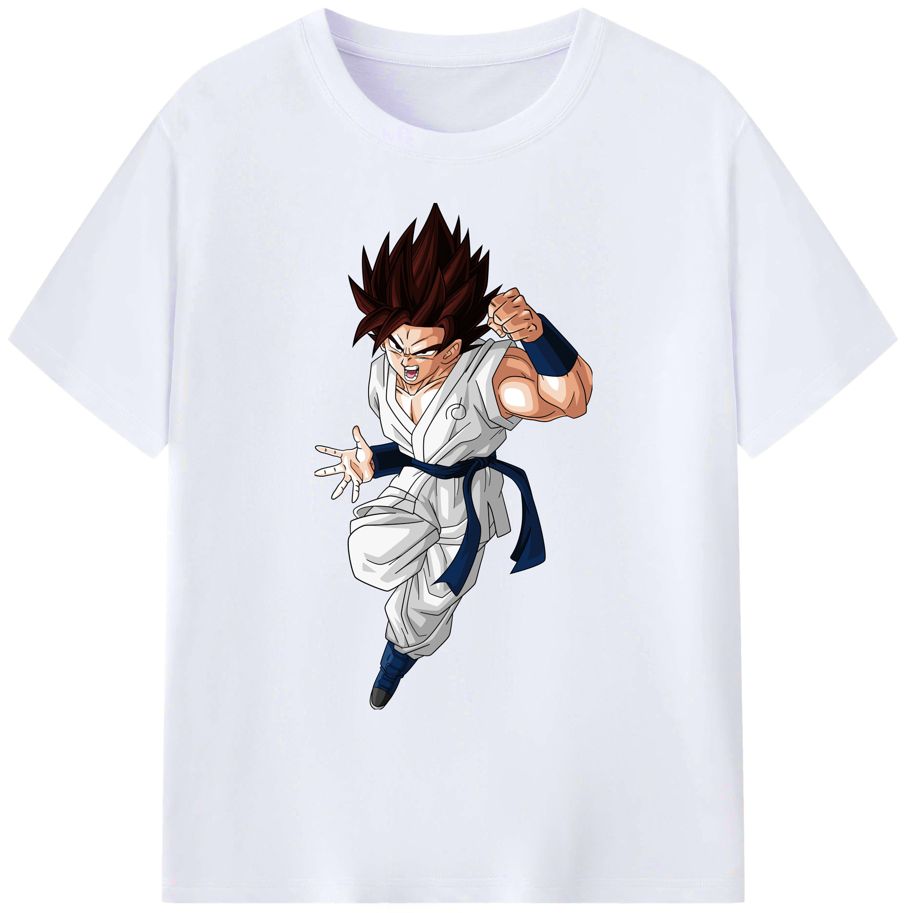 （画像用） ドラゴンボール 孫 悟飯（そんごはん）DRAGON BALL Son Gohan 綿100％ メンズ半袖Tシャツ｜肌触りやわらか＆通気性