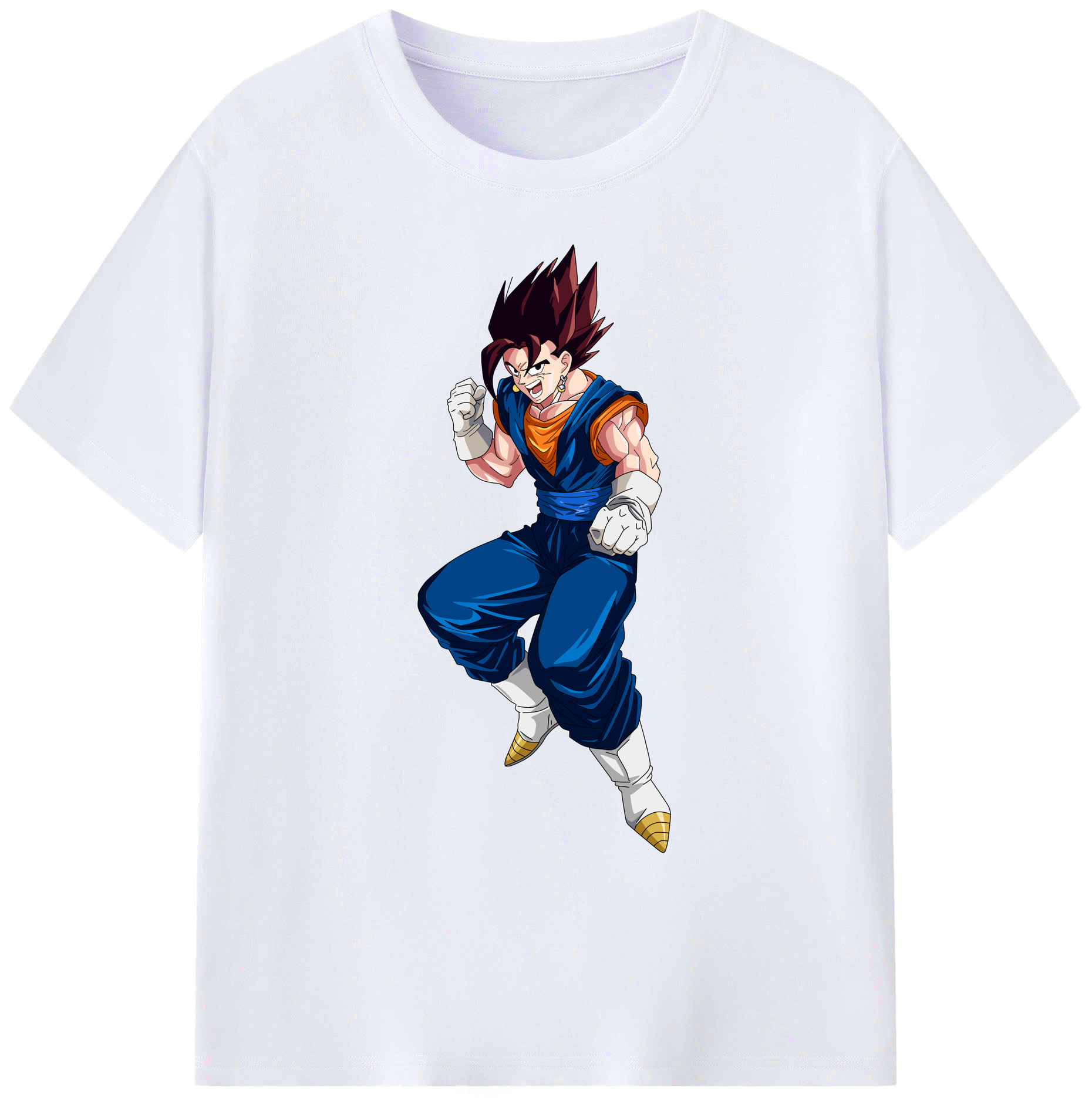 （画像用） ドラゴンボール 孫 悟飯（そんごはん）DRAGON BALL Son Gohan 綿100％ メンズ半袖Tシャツ｜肌触りやわらか＆通気性