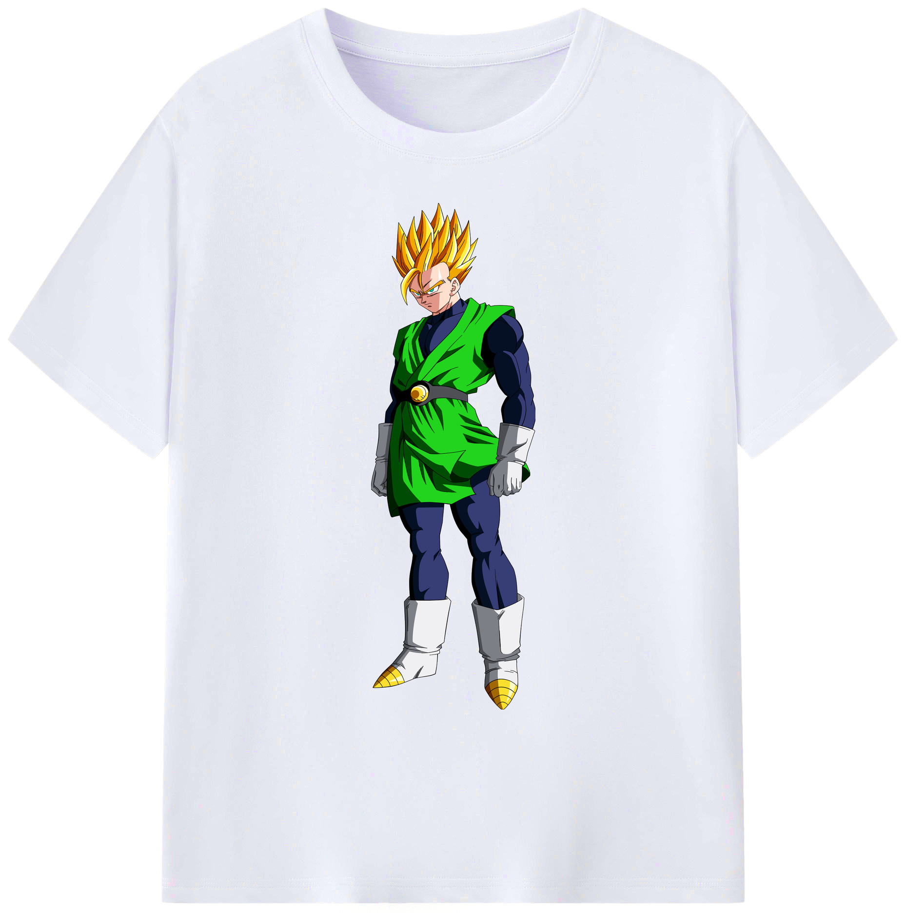 （画像用） ドラゴンボール 孫 悟飯（そんごはん）DRAGON BALL Son Gohan 綿100％ メンズ半袖Tシャツ｜肌触りやわらか＆通気性