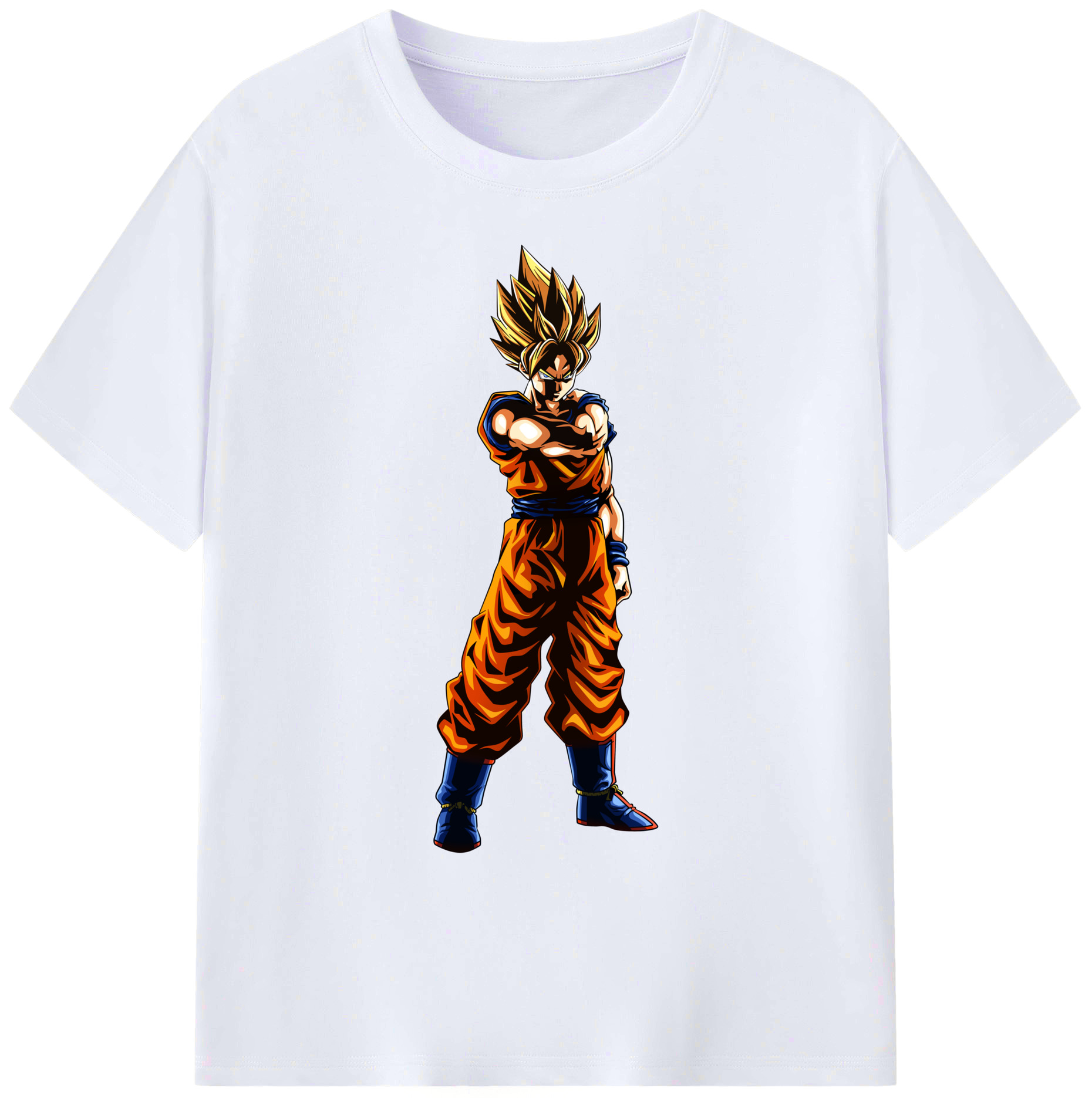 （画像用） ドラゴンボール 孫 悟飯（そんごはん）DRAGON BALL Son Gohan 綿100％ メンズ半袖Tシャツ｜肌触りやわらか＆通気性