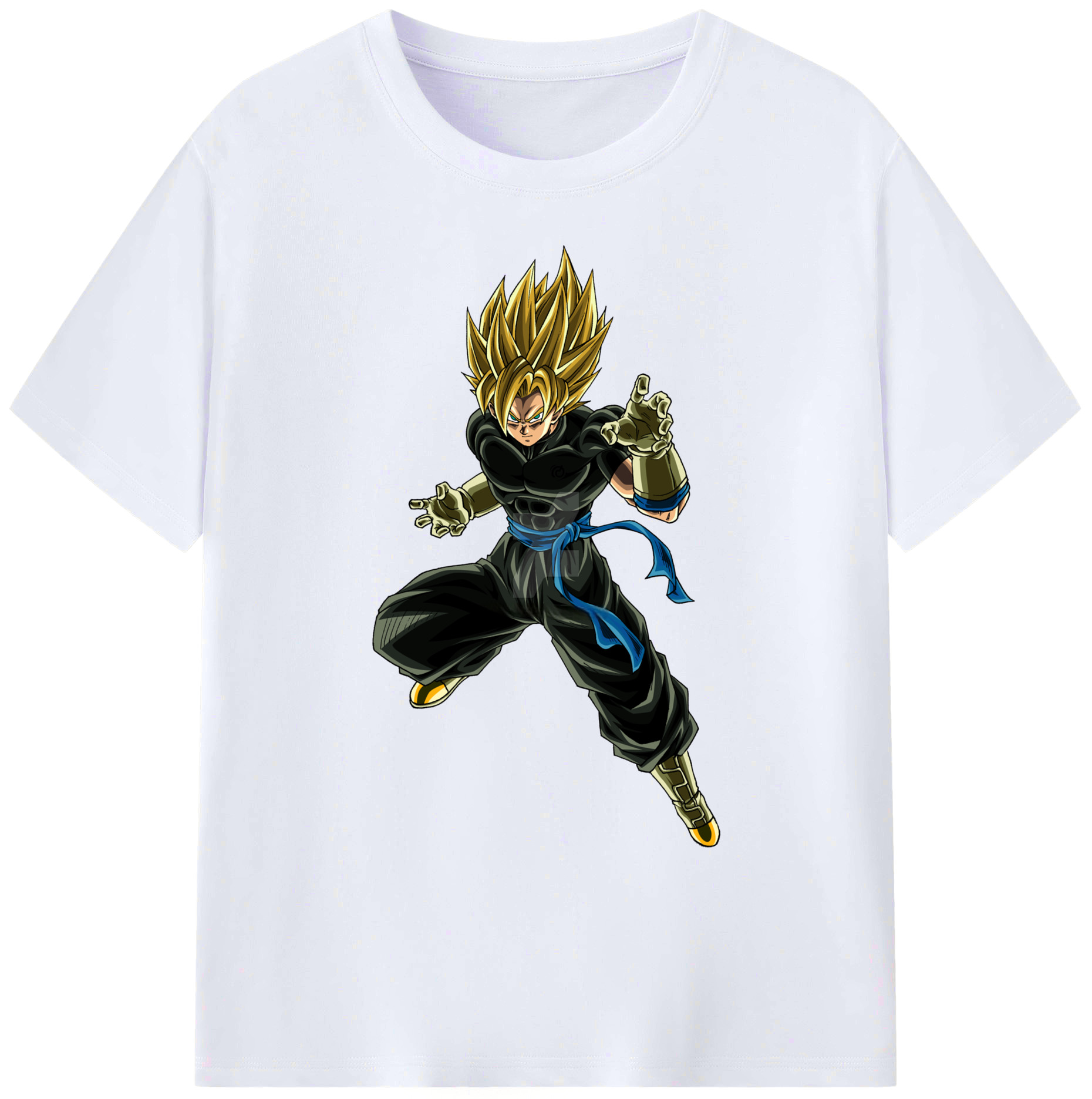 （画像用） ドラゴンボール ベジット DRAGON BALL Vegetto 綿100％ メンズ半袖Tシャツ｜肌触りやわらか＆通気性