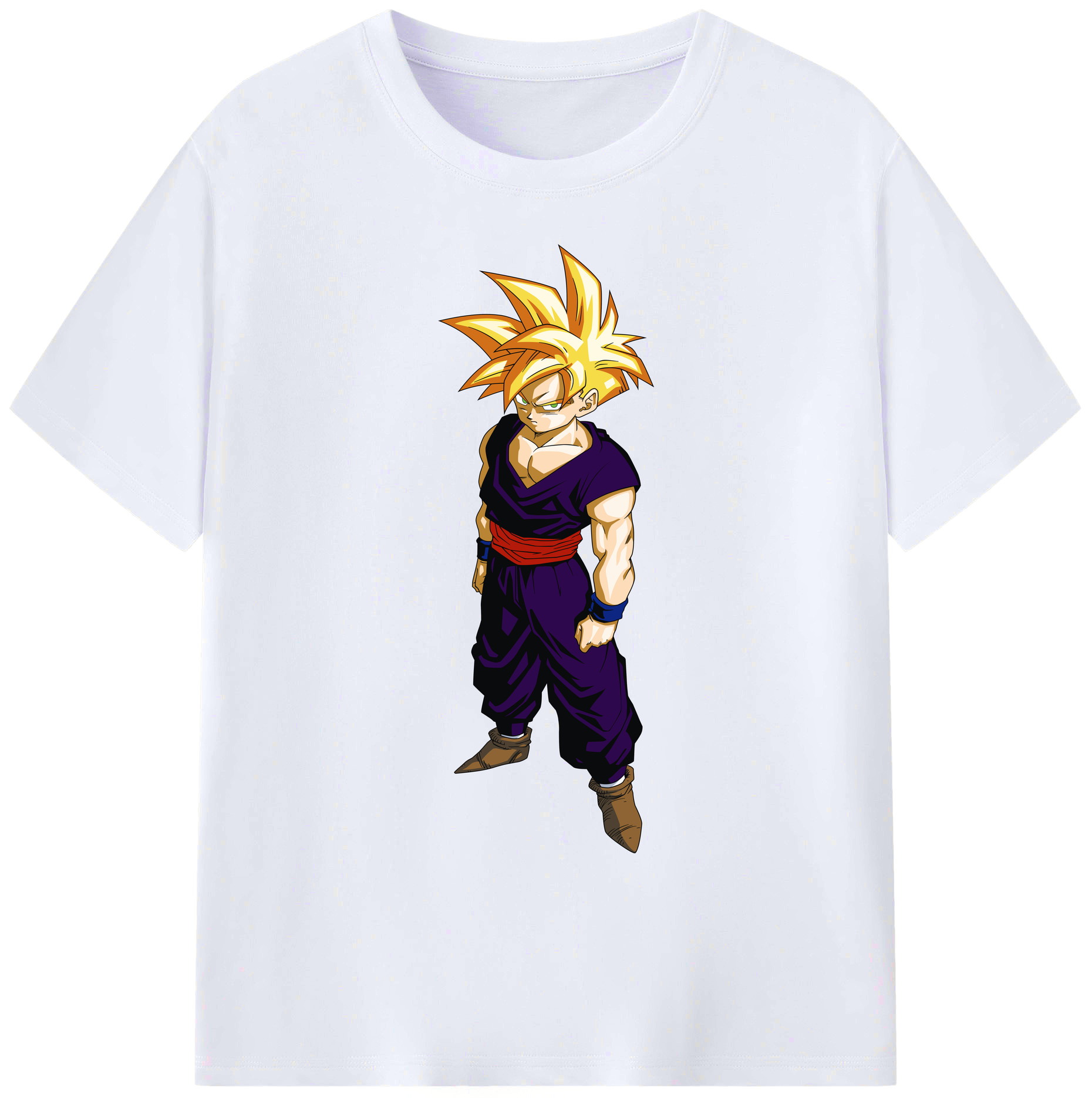 （画像用） ドラゴンボール ベジット DRAGON BALL Vegetto 綿100％ メンズ半袖Tシャツ｜肌触りやわらか＆通気性