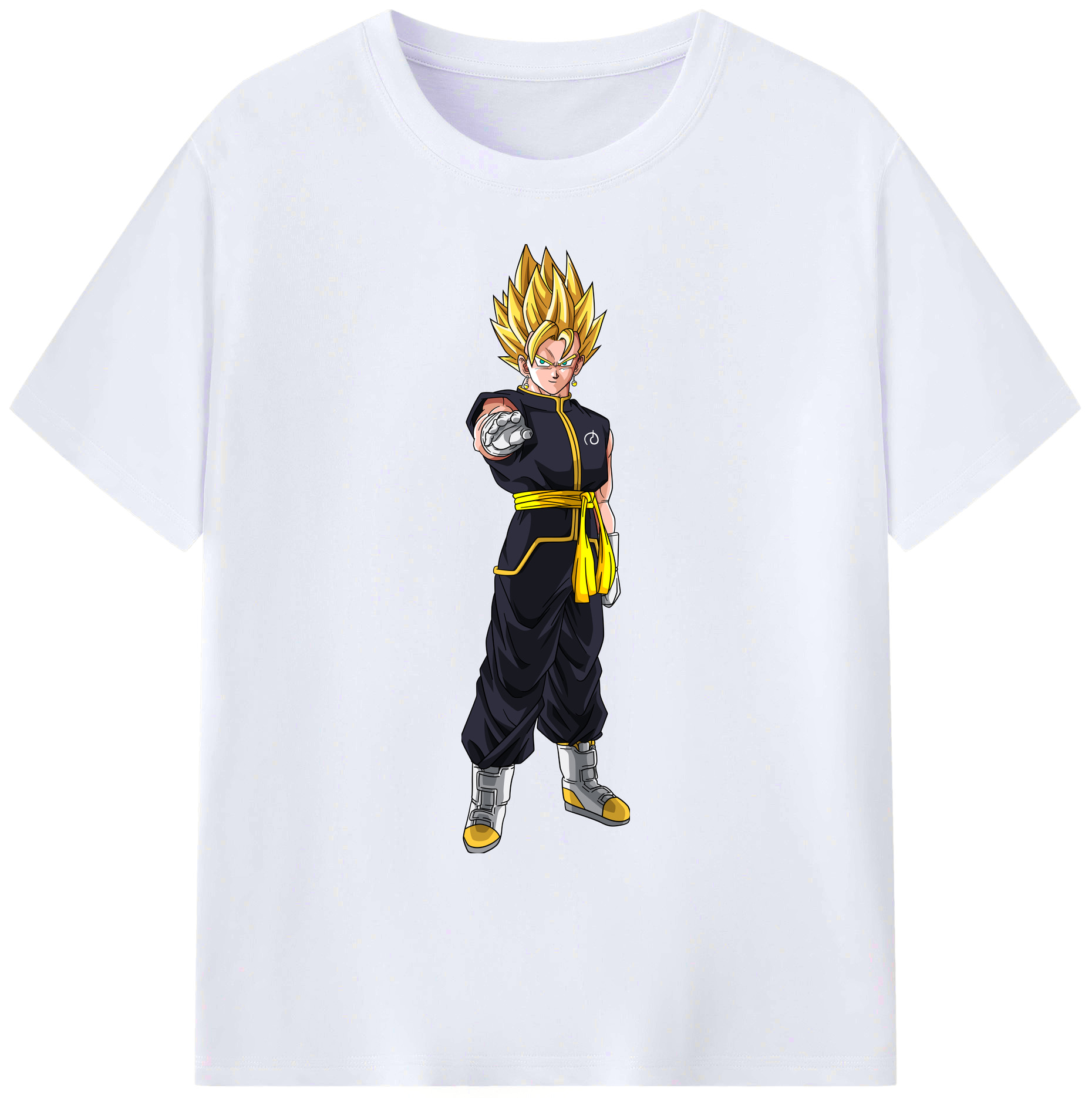 （画像用） ドラゴンボール ベジット DRAGON BALL Vegetto 綿100％ メンズ半袖Tシャツ｜肌触りやわらか＆通気性