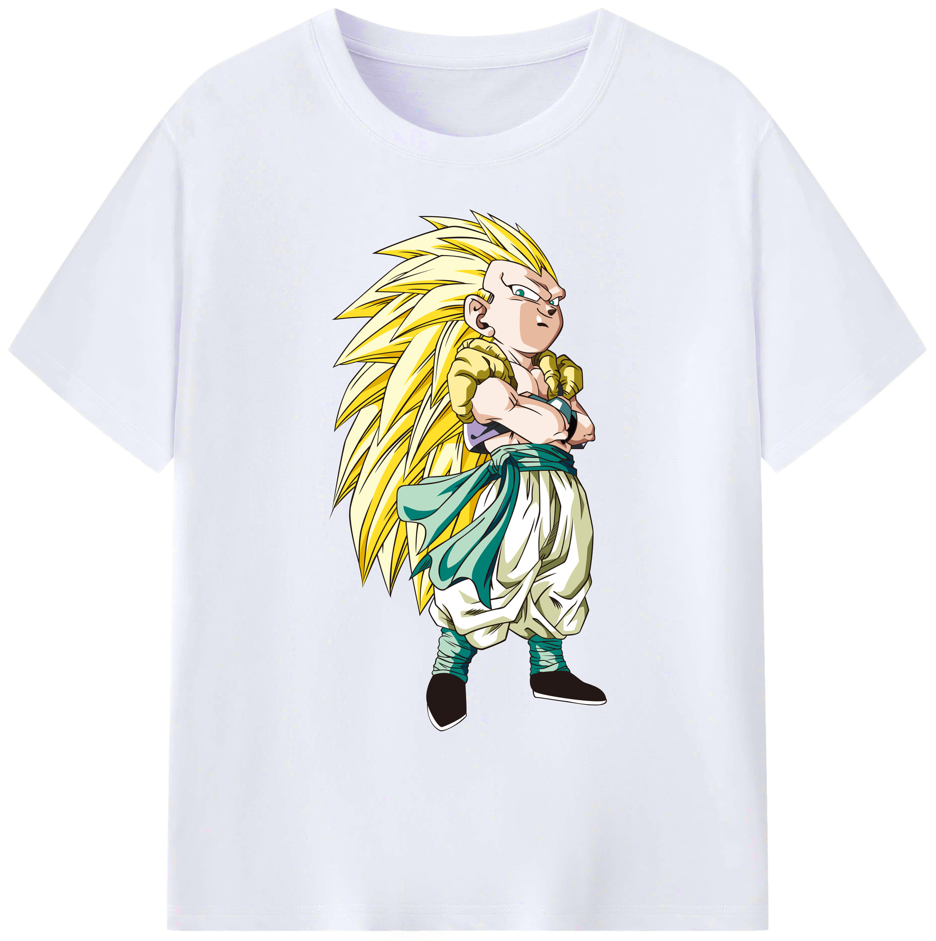 （画像用） ドラゴンボール ベジット DRAGON BALL Vegetto 綿100％ メンズ半袖Tシャツ｜肌触りやわらか＆通気性