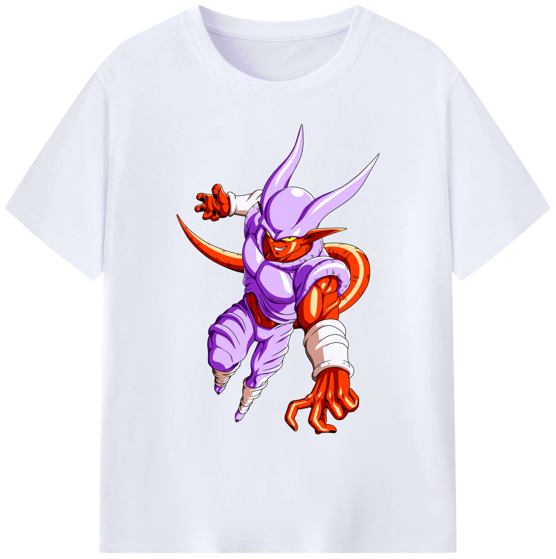 （画像用） ドラゴンボール ジャネンバ DRAGON BALL Janemba 綿100％ メンズ半袖Tシャツ｜肌触りやわらか＆通気性