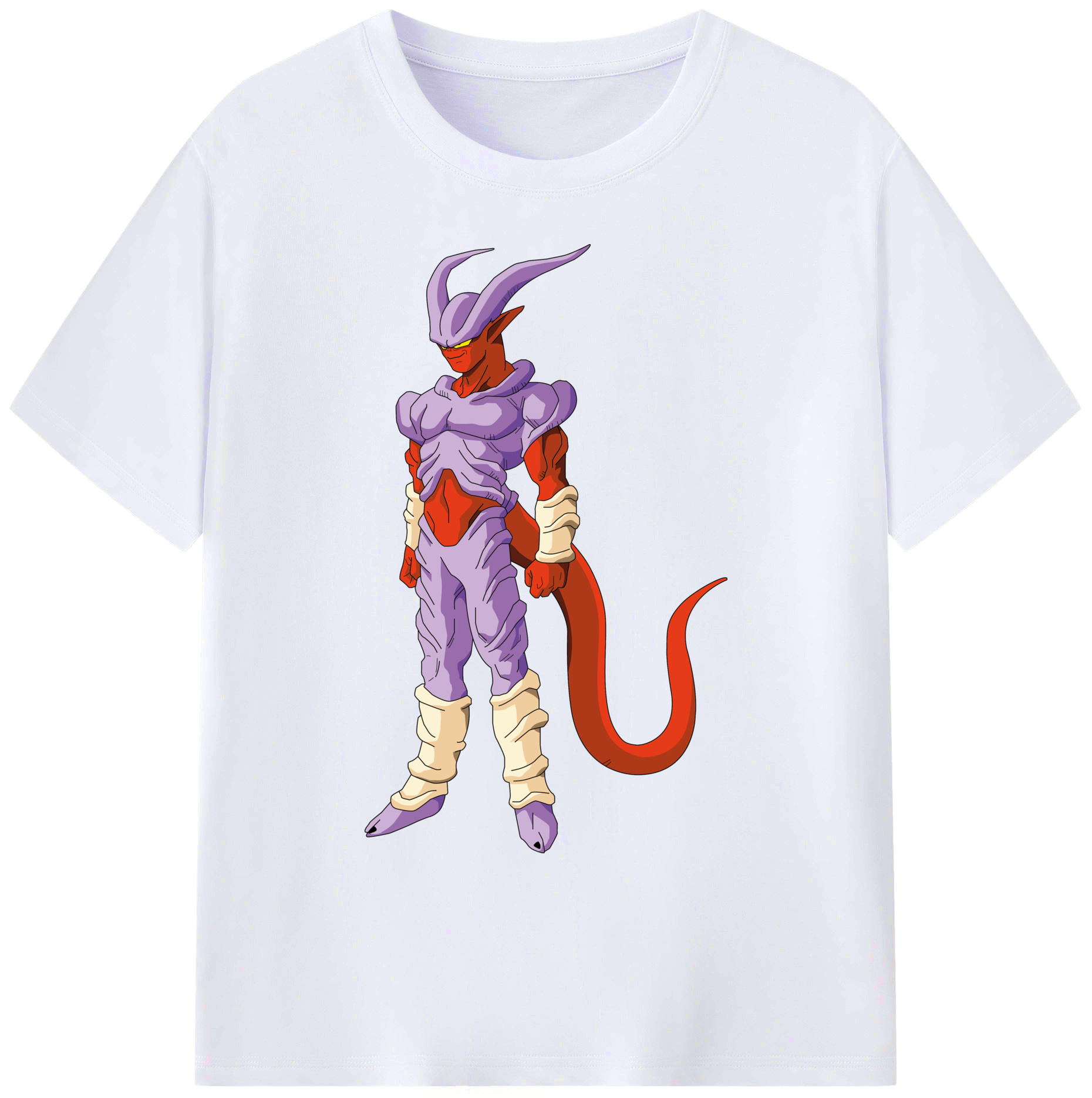 （画像用） ドラゴンボール ジャネンバ DRAGON BALL Janemba 綿100％ メンズ半袖Tシャツ｜肌触りやわらか＆通気性