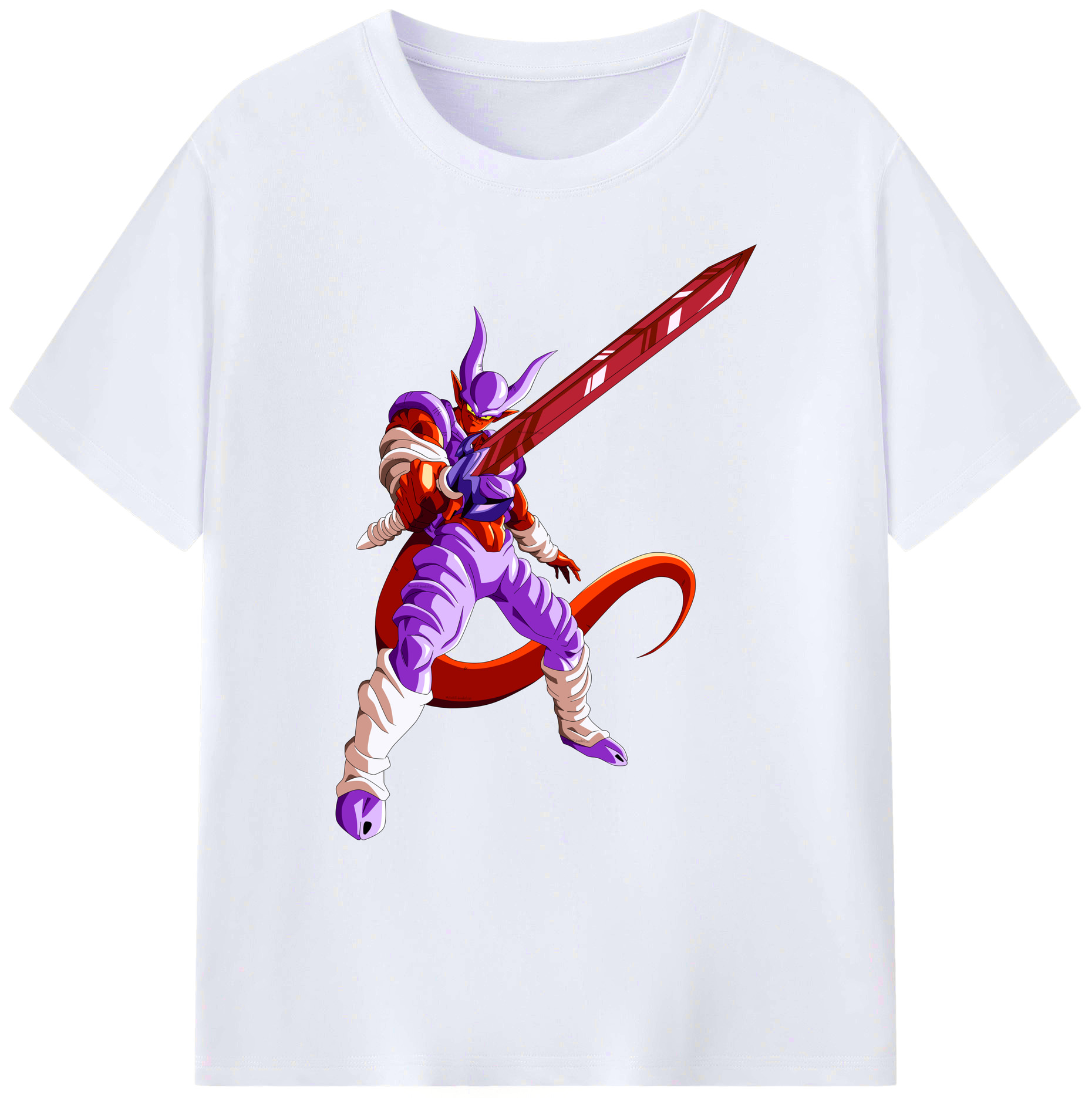 （画像用） ドラゴンボール ジャネンバ DRAGON BALL Janemba 綿100％ メンズ半袖Tシャツ｜肌触りやわらか＆通気性