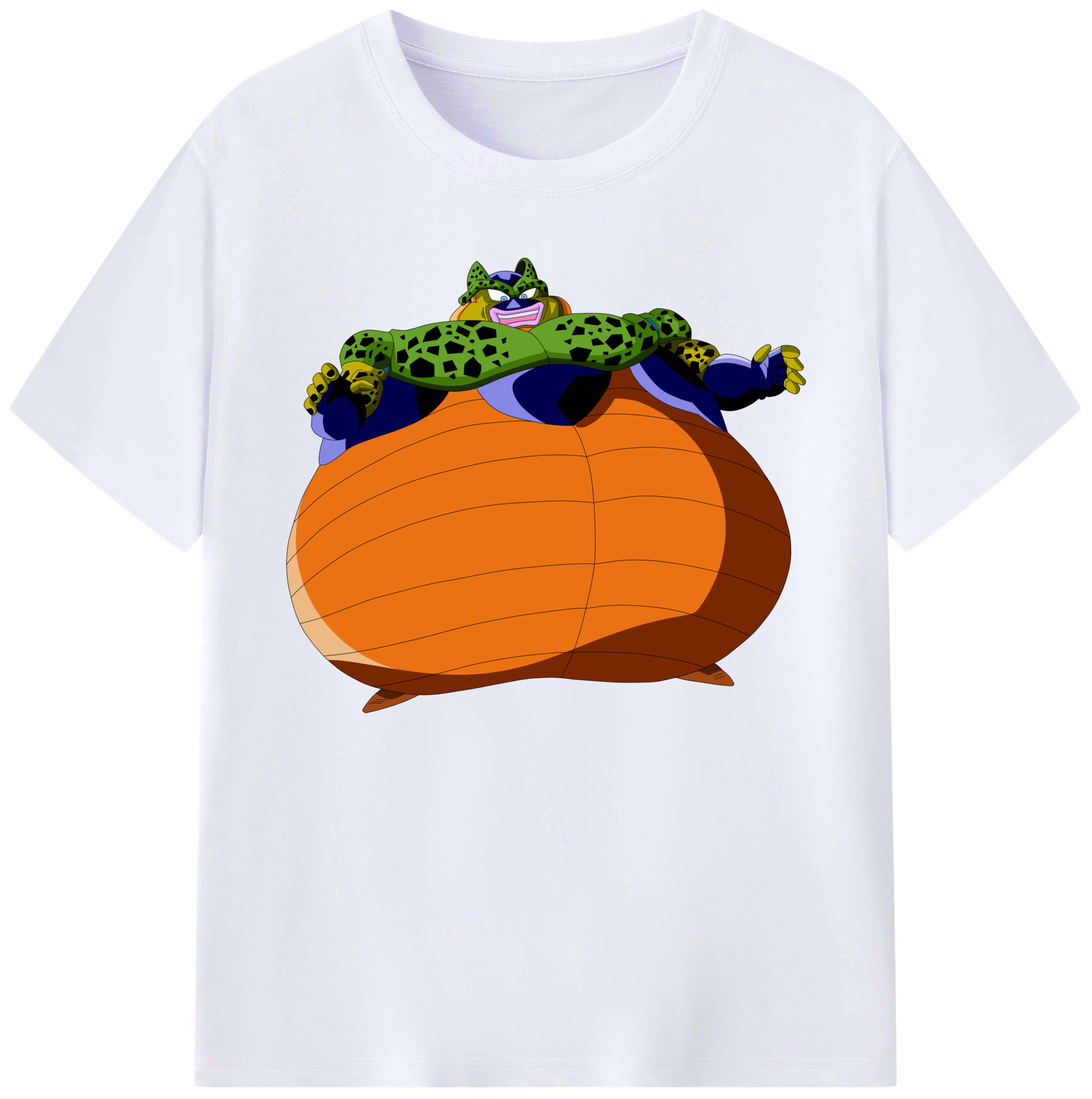 （画像用） ドラゴンボール セル DRAGON BALL Cell 綿100％ メンズ半袖Tシャツ｜肌触りやわらか＆通気性
