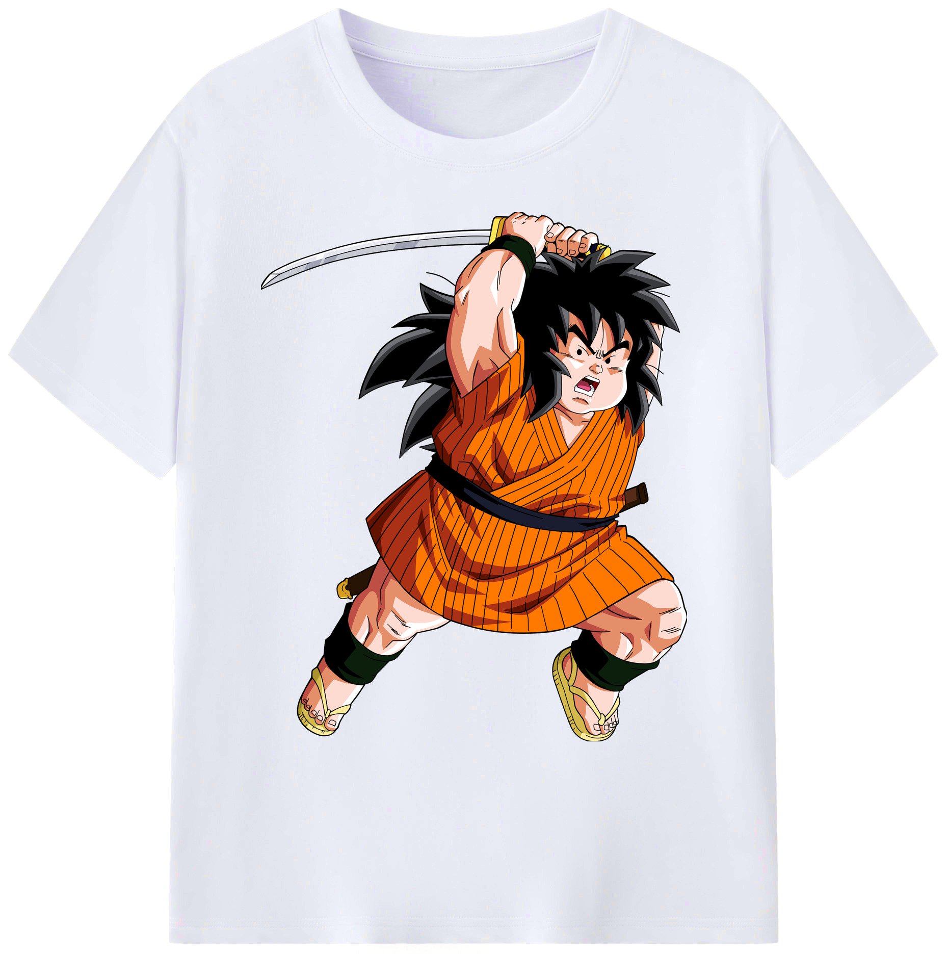 （画像用） ドラゴンボール やじろべえ DRAGON BALL Yajirobe 綿100％ メンズ半袖Tシャツ｜肌触りやわらか＆通気性