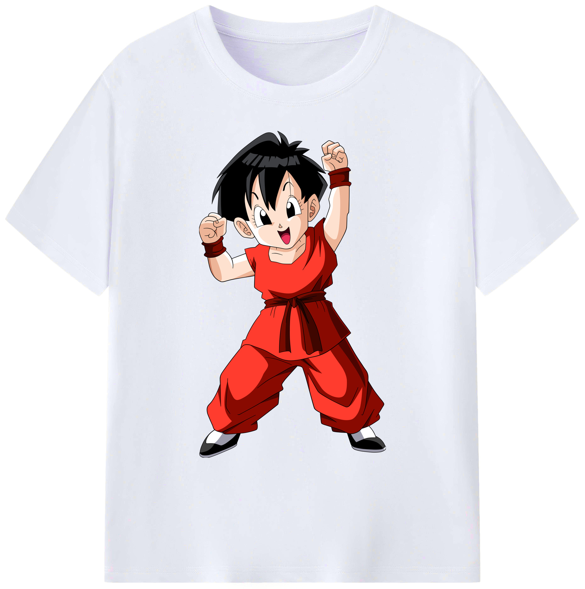 （画像用） ドラゴンボール パン DRAGON BALL Pan 綿100％ メンズ半袖Tシャツ｜肌触りやわらか＆通気性