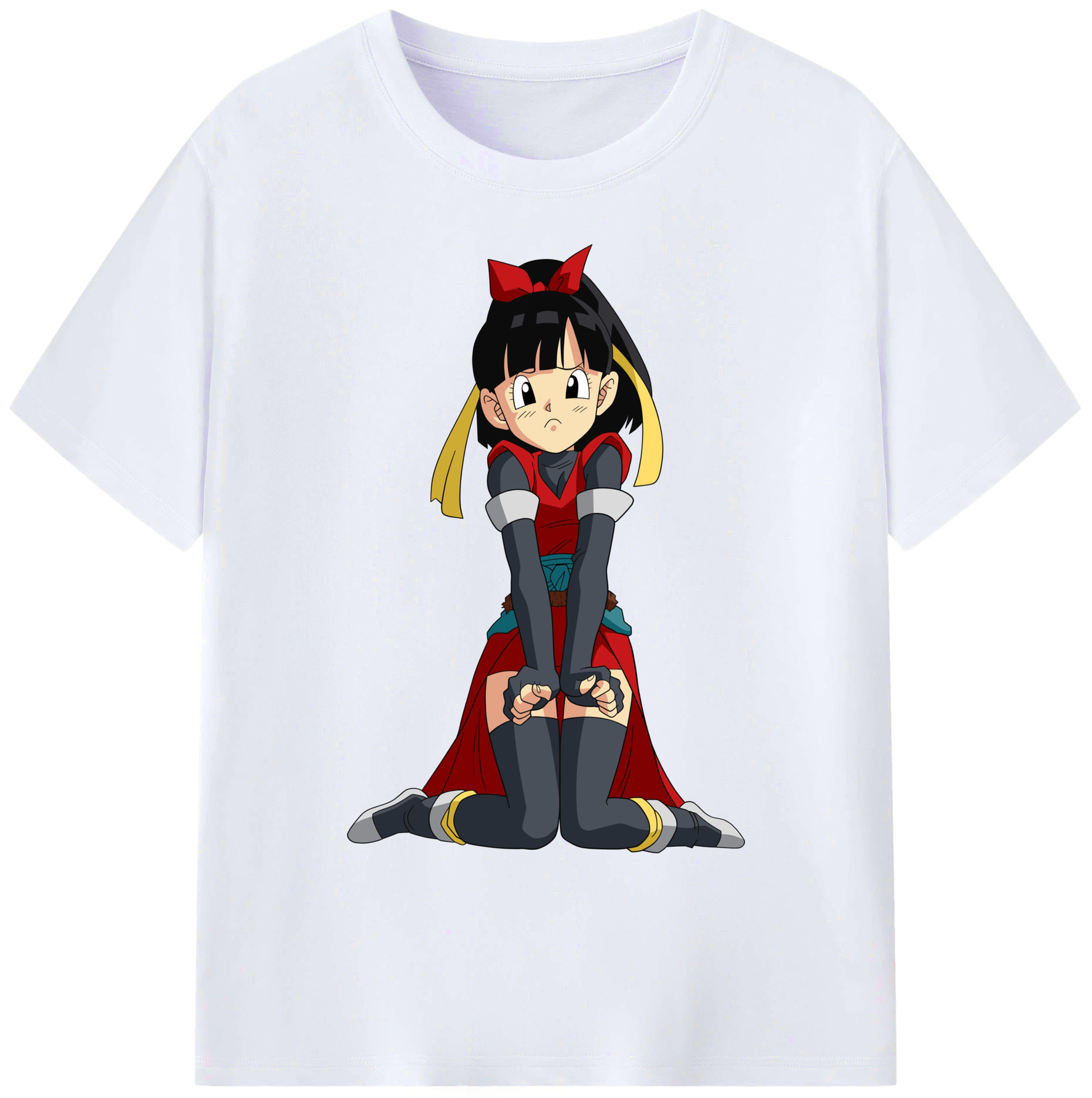 （画像用） ドラゴンボール パン DRAGON BALL Pan 綿100％ メンズ半袖Tシャツ｜肌触りやわらか＆通気性
