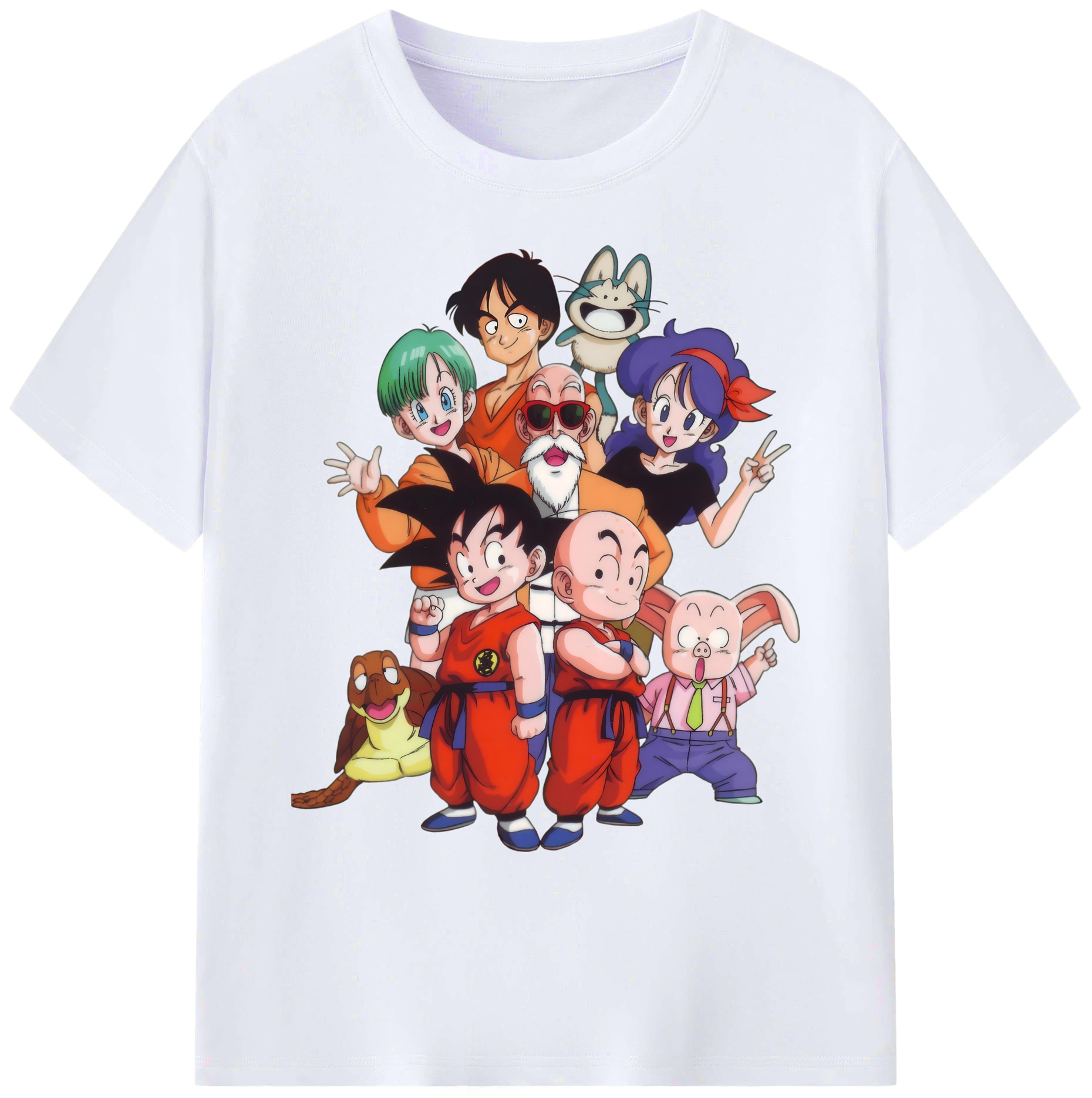 （画像用） ドラゴンボール DRAGON BALL 綿100％ メンズ半袖Tシャツ｜肌触りやわらか＆通気性