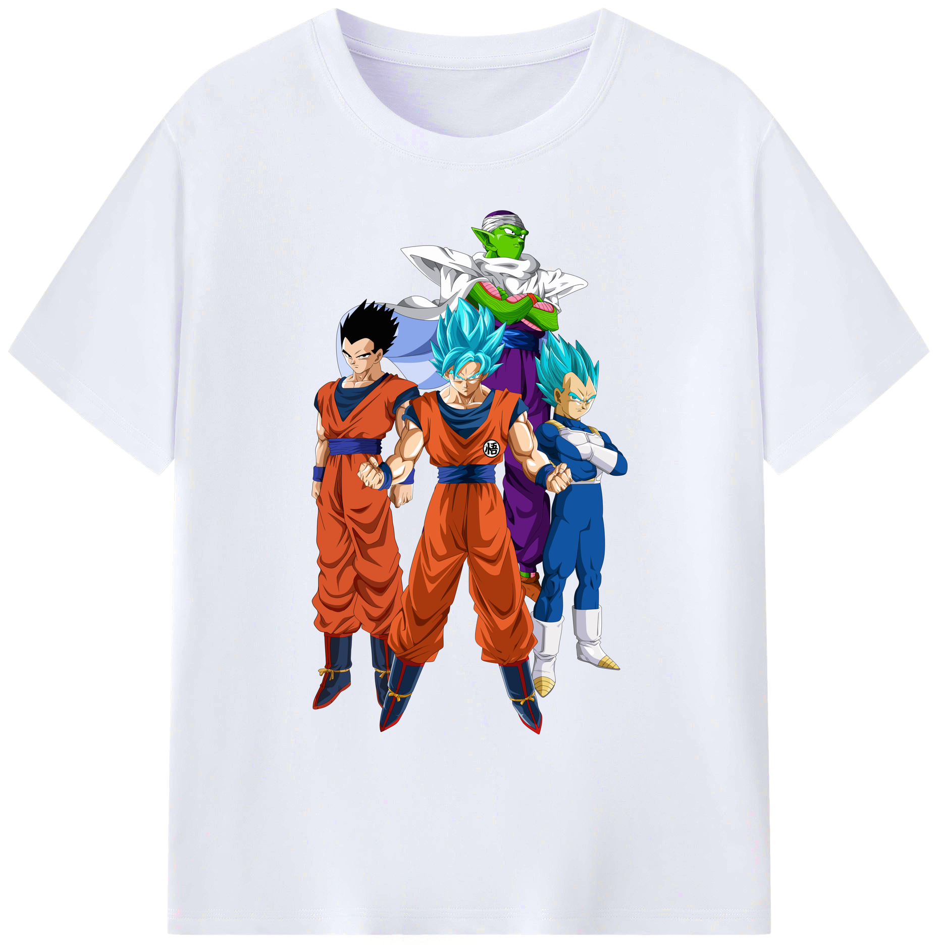 （画像用） ドラゴンボール DRAGON BALL 綿100％ メンズ半袖Tシャツ｜肌触りやわらか＆通気性