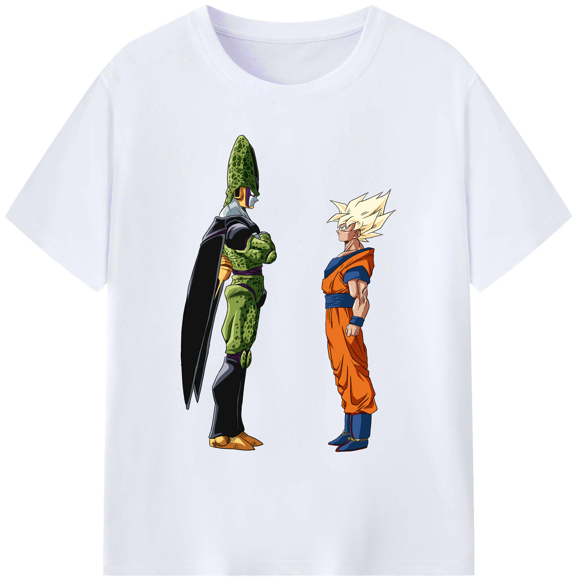 （画像用） ドラゴンボール DRAGON BALL 綿100％ メンズ半袖Tシャツ｜肌触りやわらか＆通気性