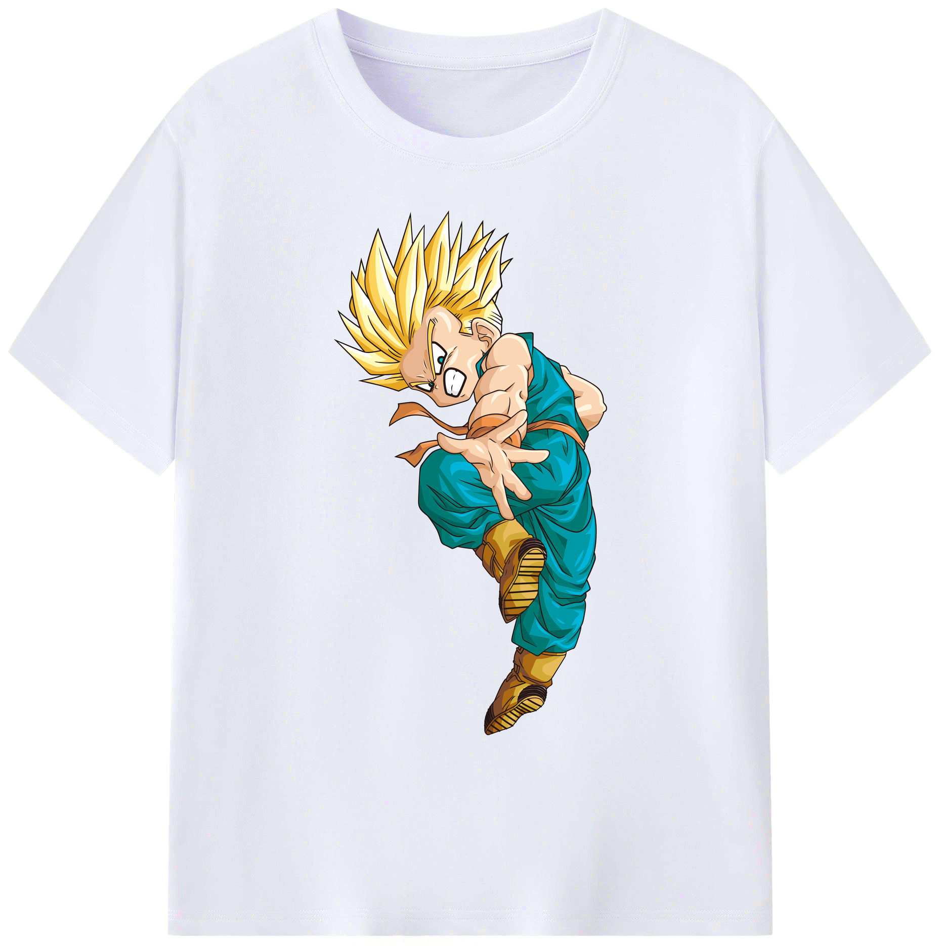 （画像用） ドラゴンボール DRAGON BALL 綿100％ メンズ半袖Tシャツ｜肌触りやわらか＆通気性