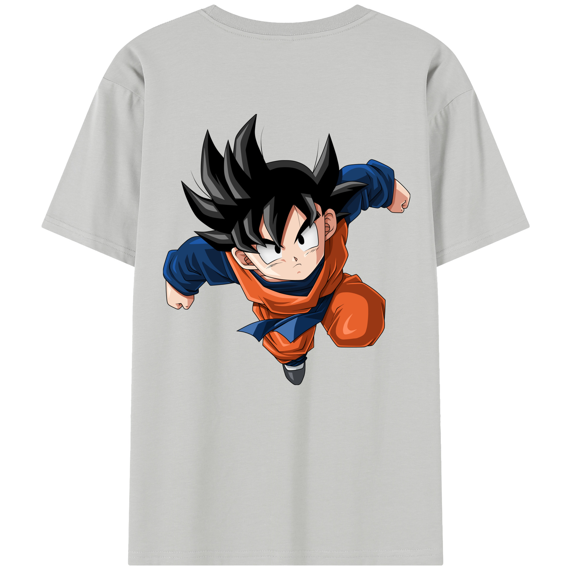 （画像用） ドラゴンボール 孫悟空（そん ごくう）Son Goku カカロット DRAGON BALL Kakarotto レディース半袖Tシャツ(バックプリント)