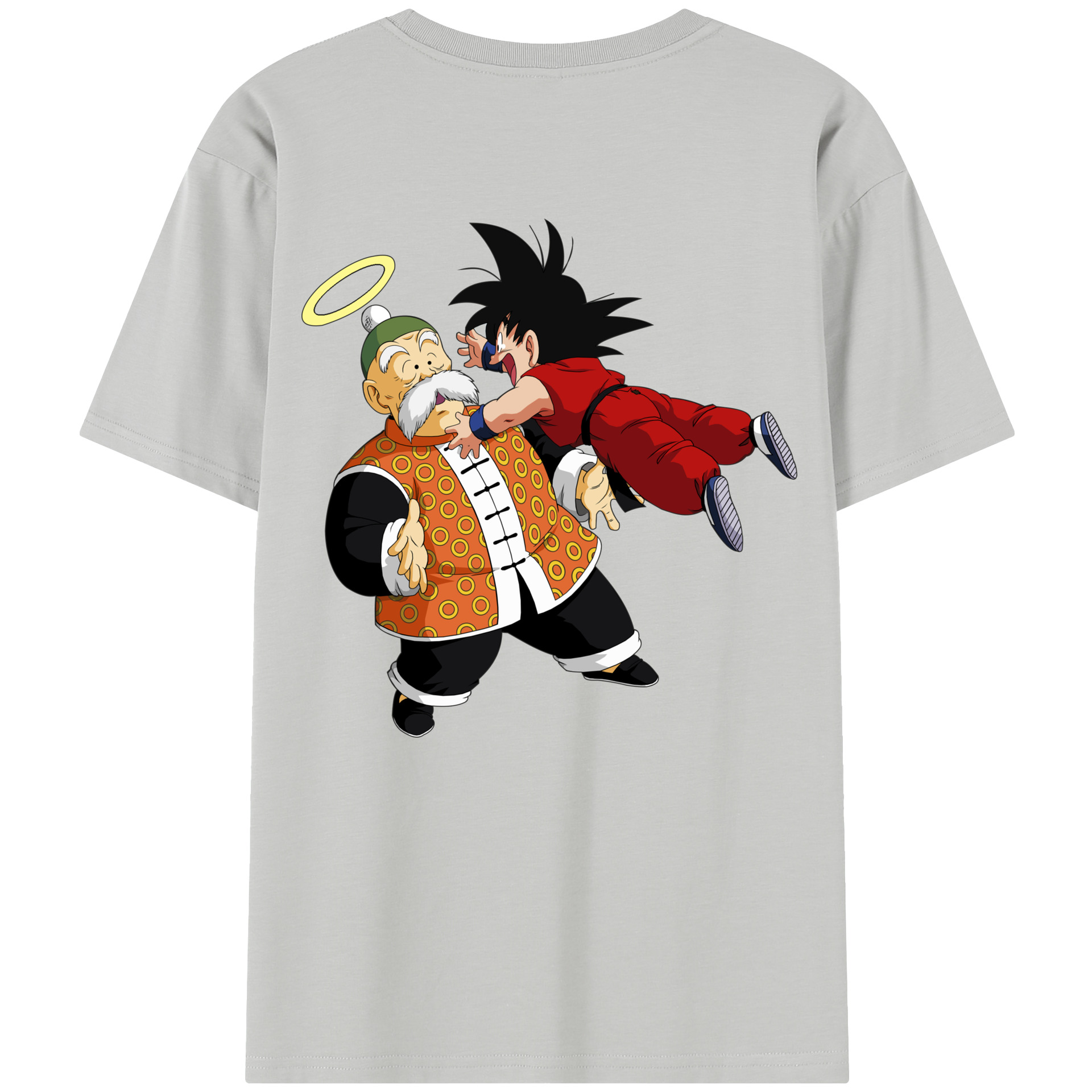 （画像用） ドラゴンボール 孫悟空（そん ごくう）Son Goku カカロット DRAGON BALL Kakarotto レディース半袖Tシャツ(バックプリント)