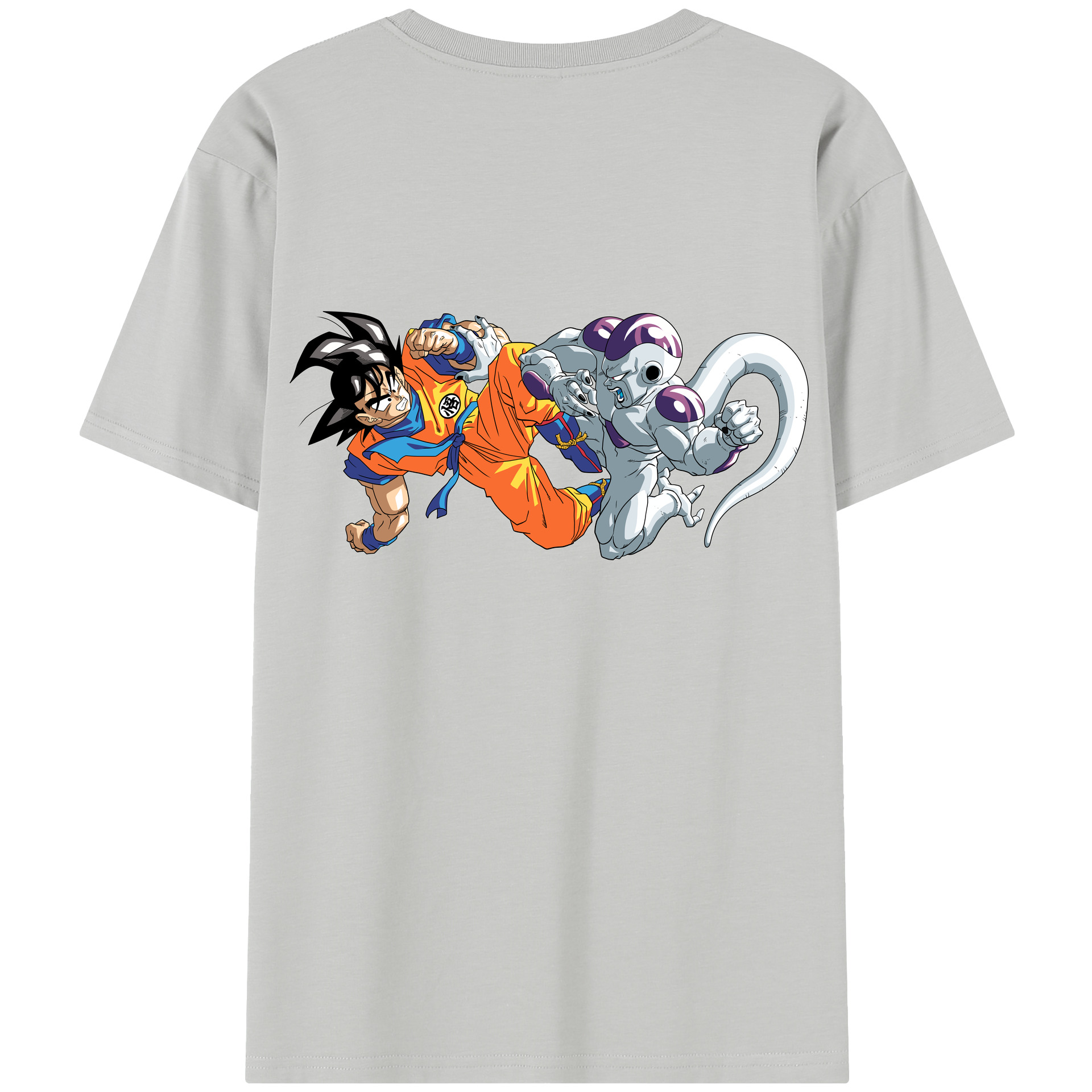 （画像用） ドラゴンボール 孫悟空（そん ごくう）Son Goku カカロット DRAGON BALL Kakarotto レディース半袖Tシャツ(バックプリント)