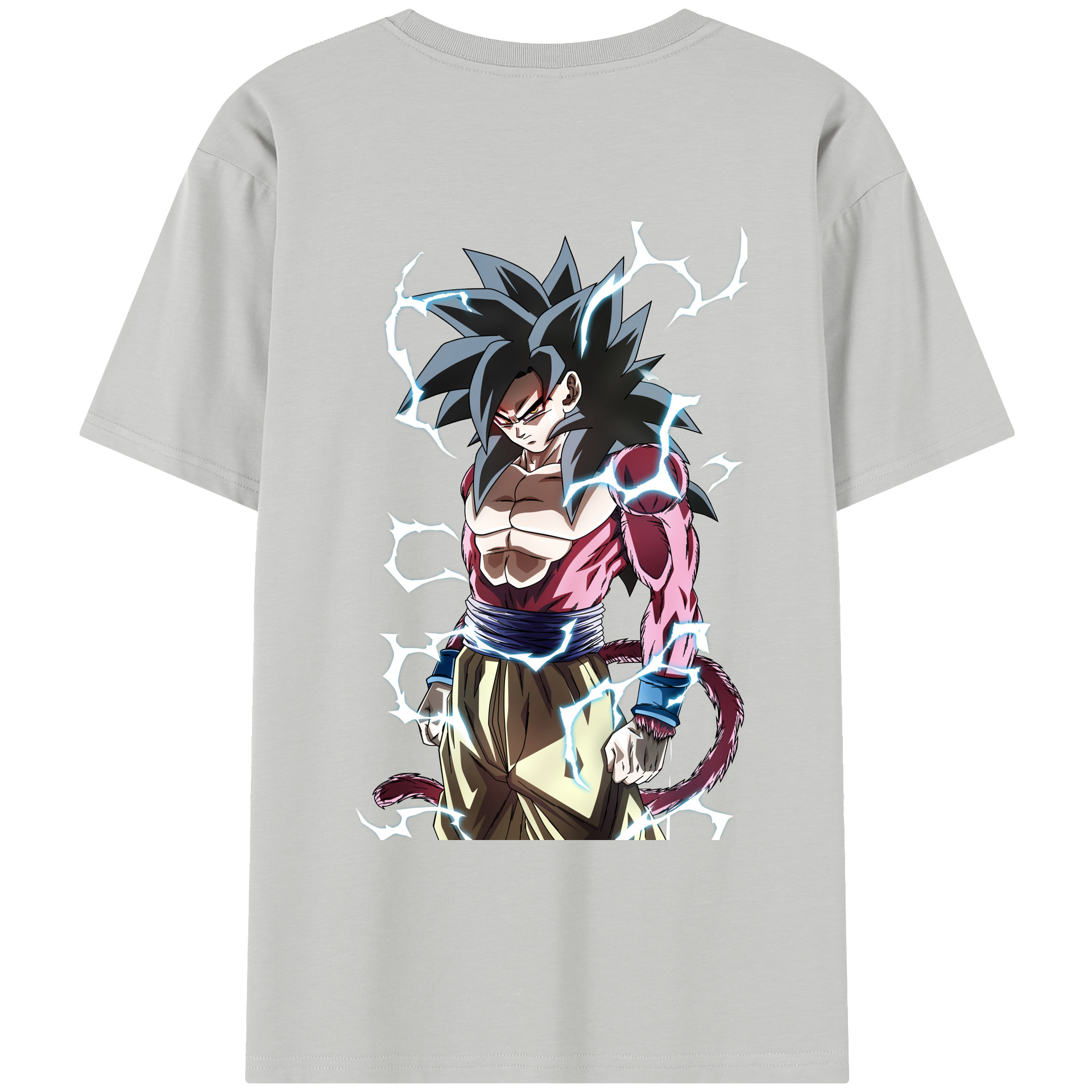 （画像用） ドラゴンボール 孫悟空（そん ごくう）Son Goku カカロット DRAGON BALL Kakarotto レディース半袖Tシャツ(バックプリント)