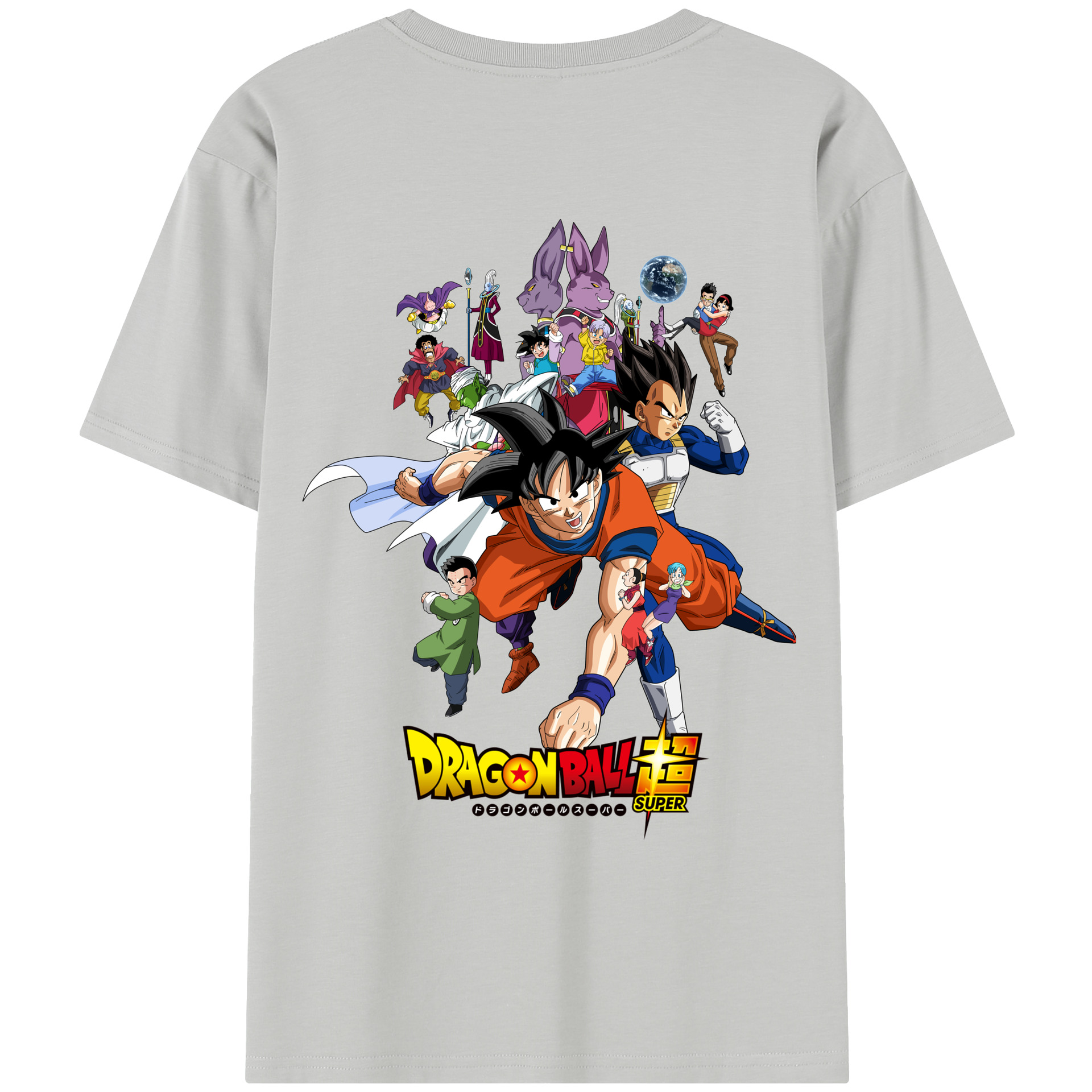 （画像用） ドラゴンボール DRAGON BALL レディース半袖Tシャツ(バックプリント)