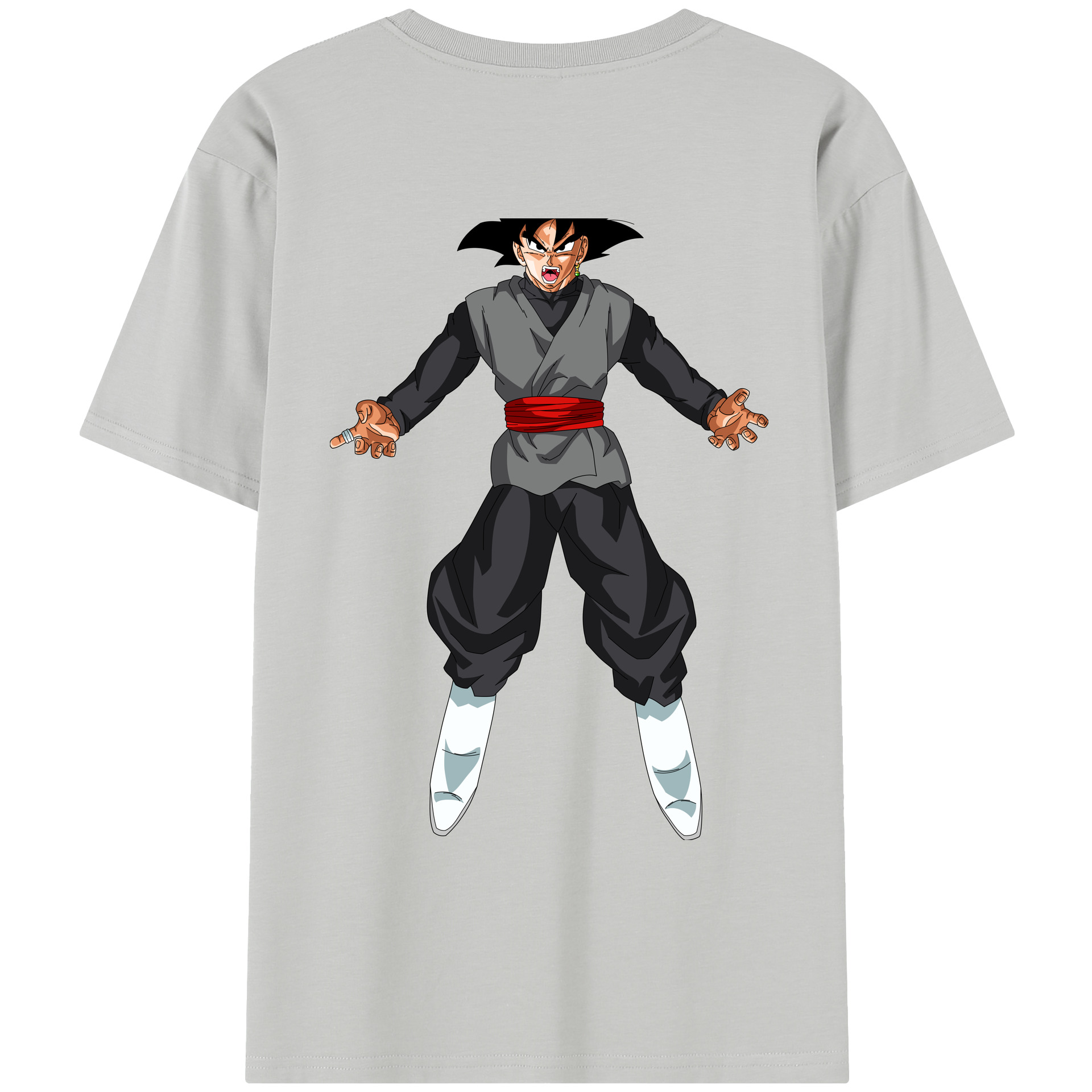 （画像用） ドラゴンボール ベジータ四世（Bejīta Yonsei）DRAGON BALL Vegeta IV レディース半袖Tシャツ(バックプリント)