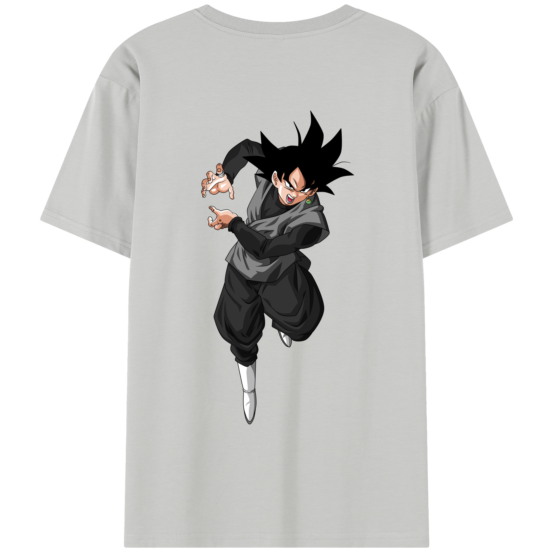 （画像用） ドラゴンボール ベジータ四世（Bejīta Yonsei）DRAGON BALL Vegeta IV レディース半袖Tシャツ(バックプリント)