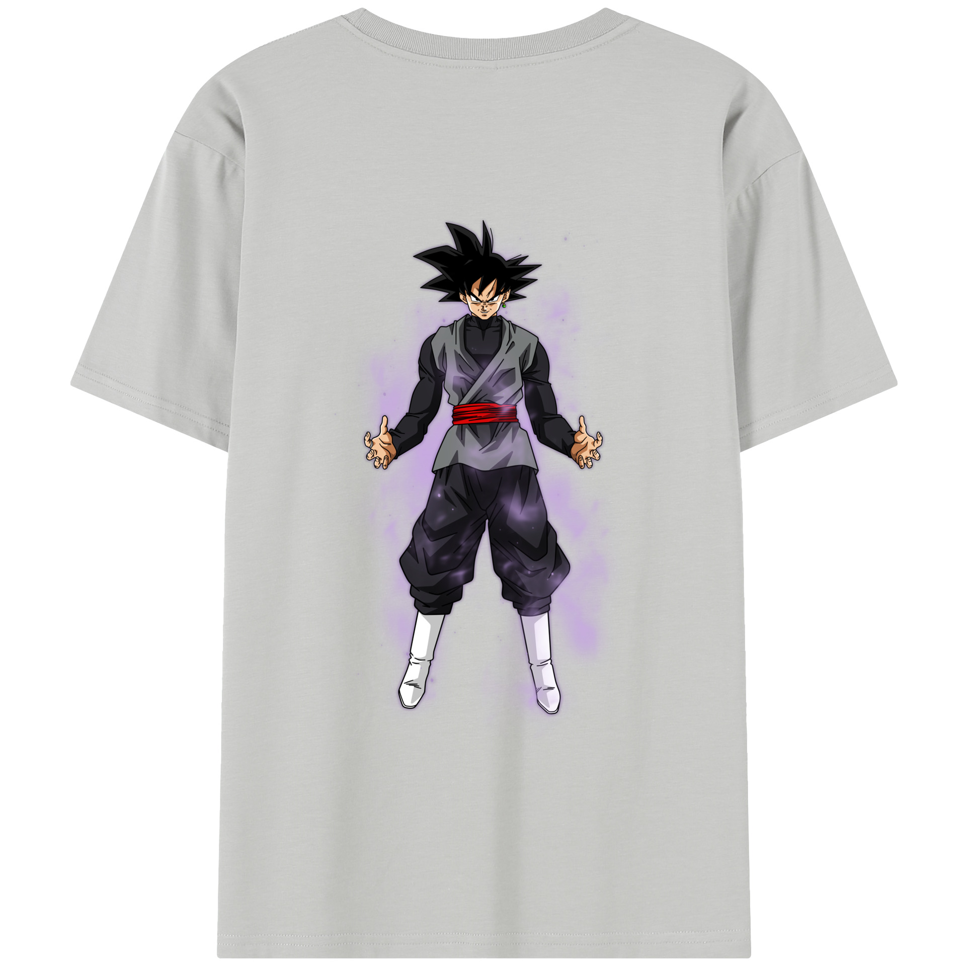 （画像用） ドラゴンボール ベジータ四世（Bejīta Yonsei）DRAGON BALL Vegeta IV レディース半袖Tシャツ(バックプリント)