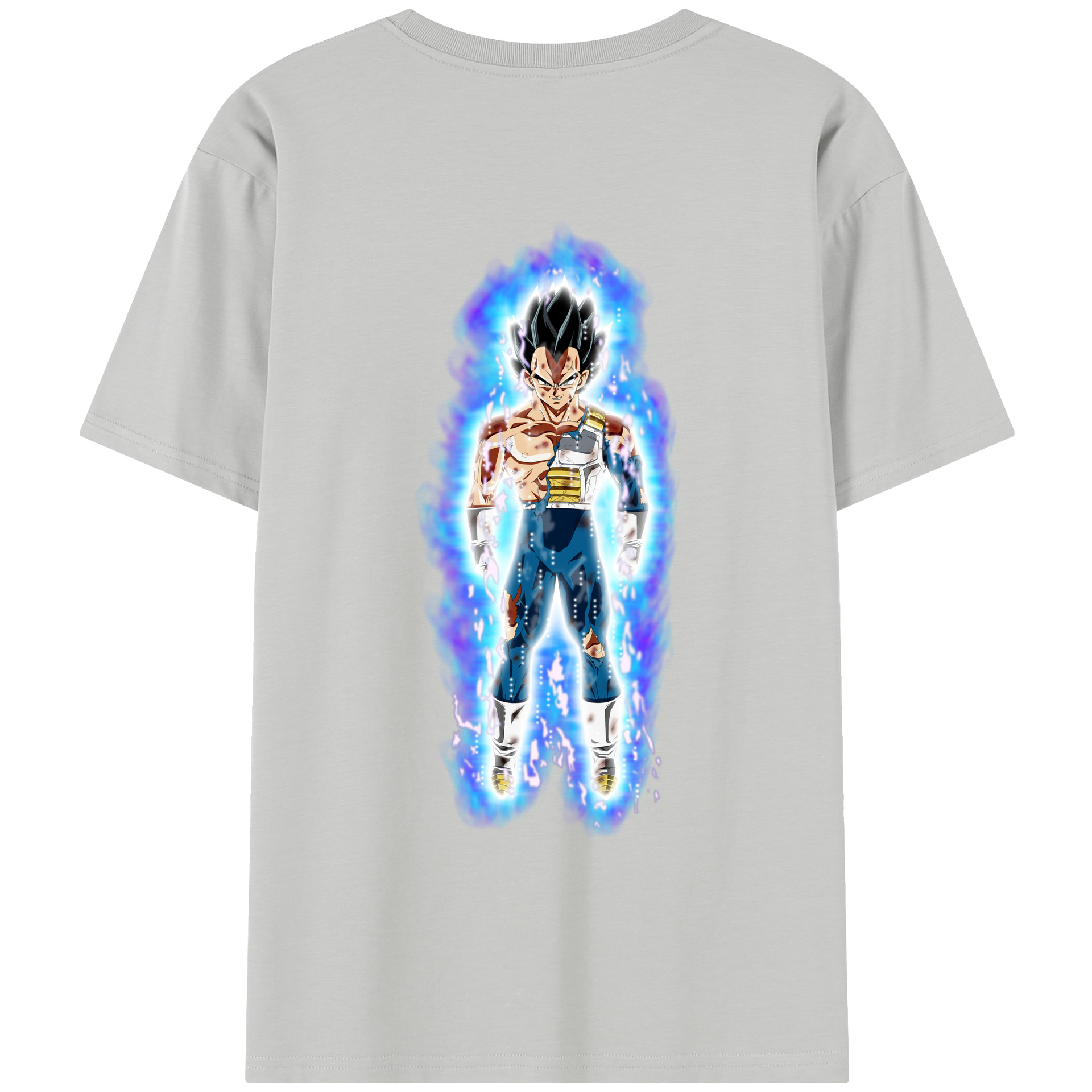 （画像用） ドラゴンボール ベジータ四世（Bejīta Yonsei）DRAGON BALL Vegeta IV レディース半袖Tシャツ(バックプリント)