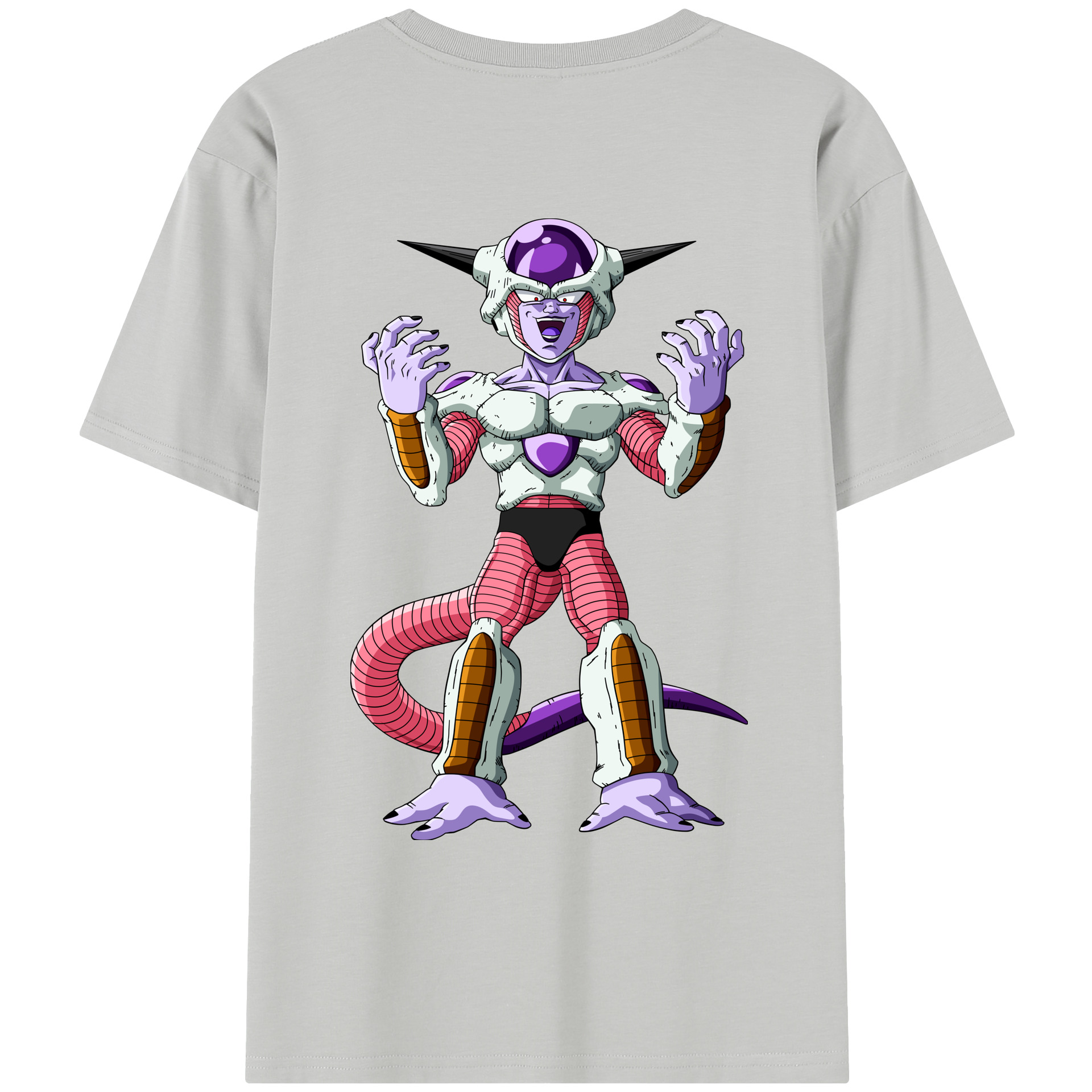 （画像用） ドラゴンボール フリーザ DRAGON BALL Frieza レディース半袖Tシャツ(バックプリント)