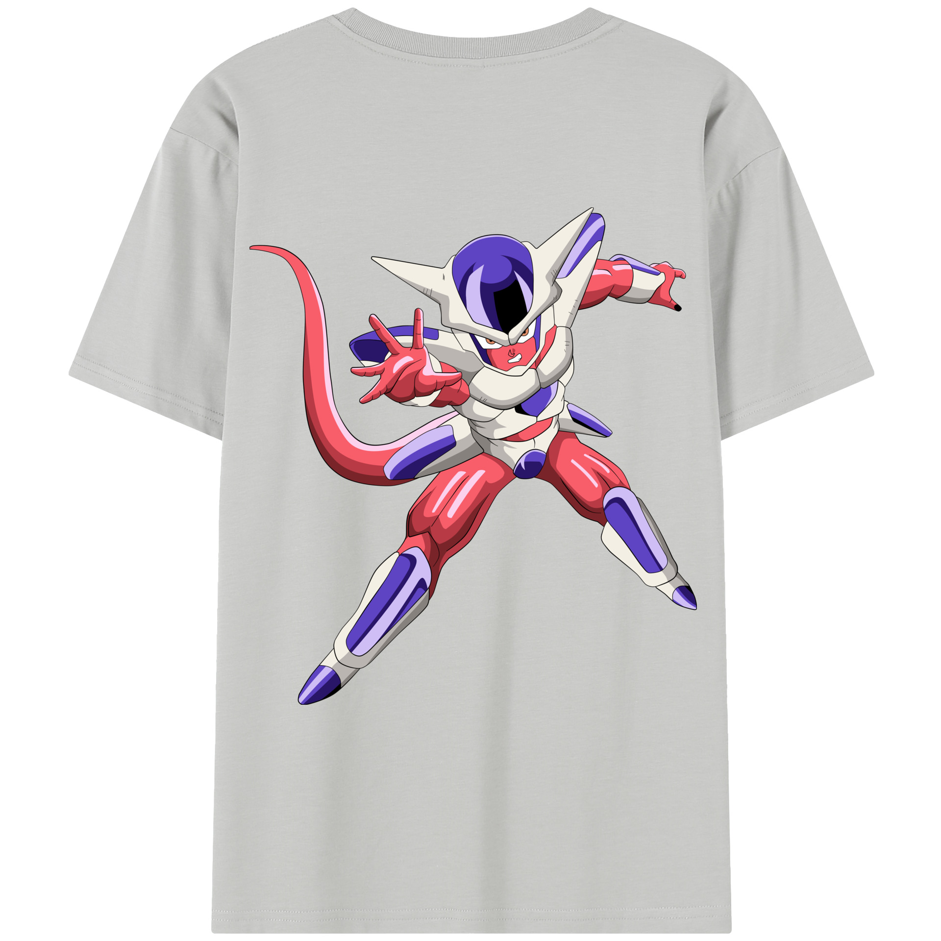 （画像用） ドラゴンボール フリーザ DRAGON BALL Frieza レディース半袖Tシャツ(バックプリント)