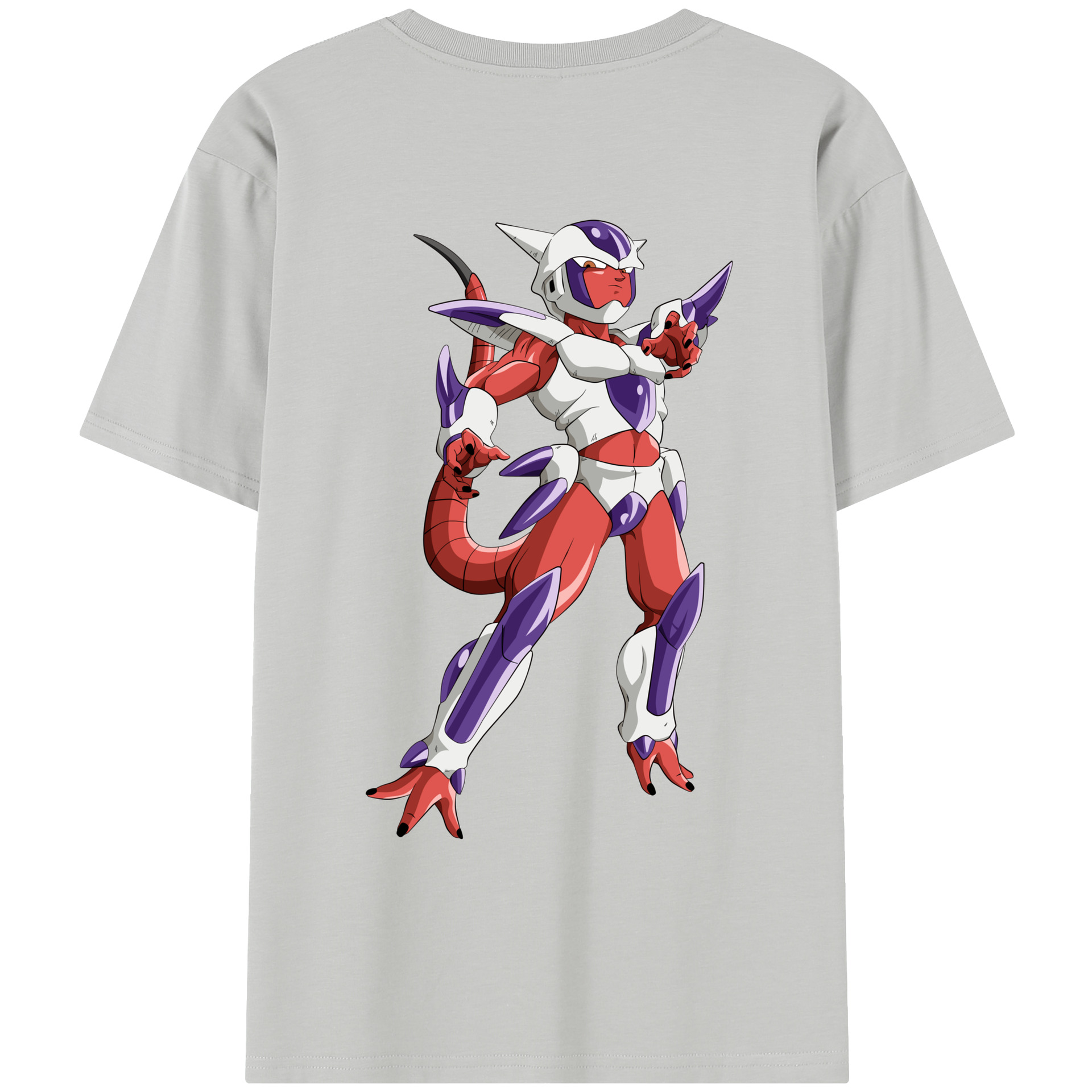 （画像用） ドラゴンボール フリーザ DRAGON BALL Frieza レディース半袖Tシャツ(バックプリント)