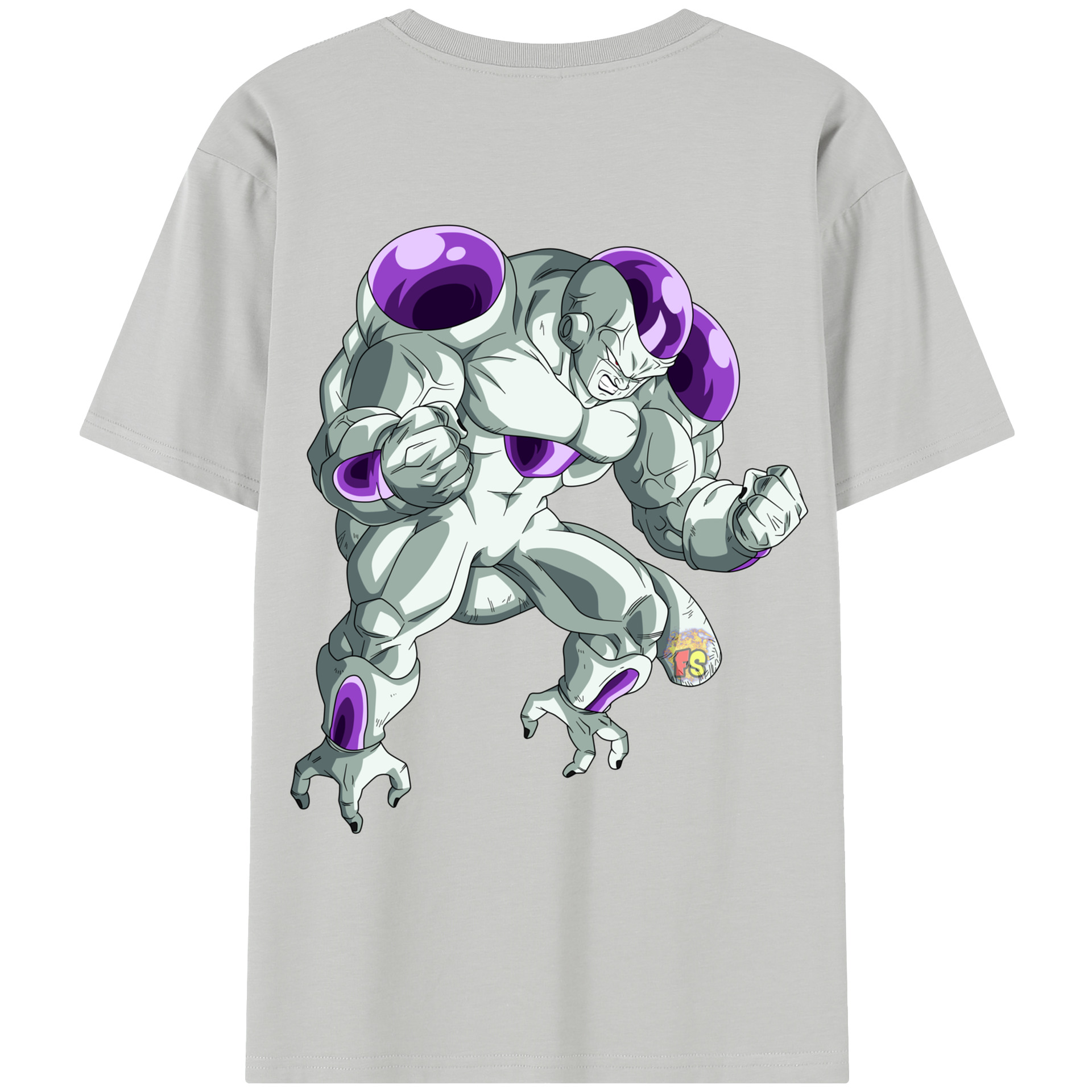 （画像用） ドラゴンボール フリーザ DRAGON BALL Frieza レディース半袖Tシャツ(バックプリント)
