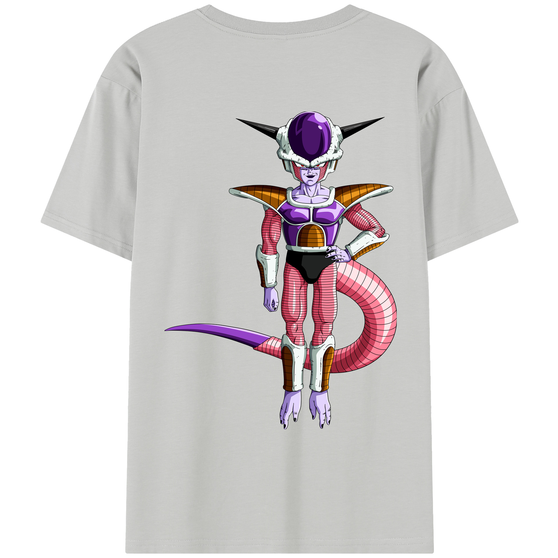 （画像用） ドラゴンボール フリーザ DRAGON BALL Frieza レディース半袖Tシャツ(バックプリント)
