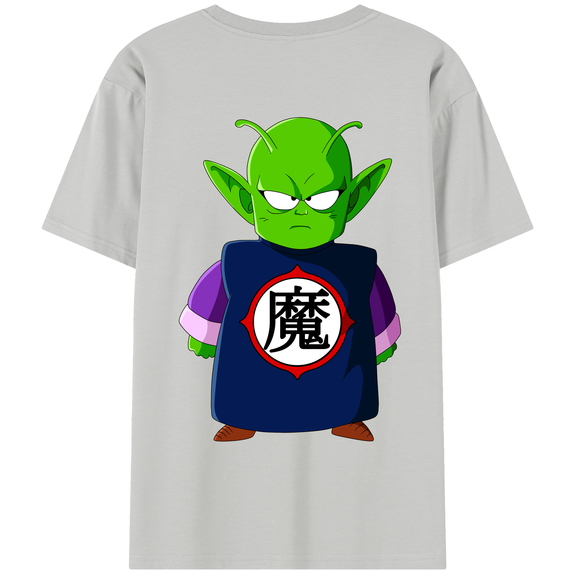 （画像用） ドラゴンボール ピッコロ DRAGON BALL Piccolo レディース半袖Tシャツ(バックプリント)
