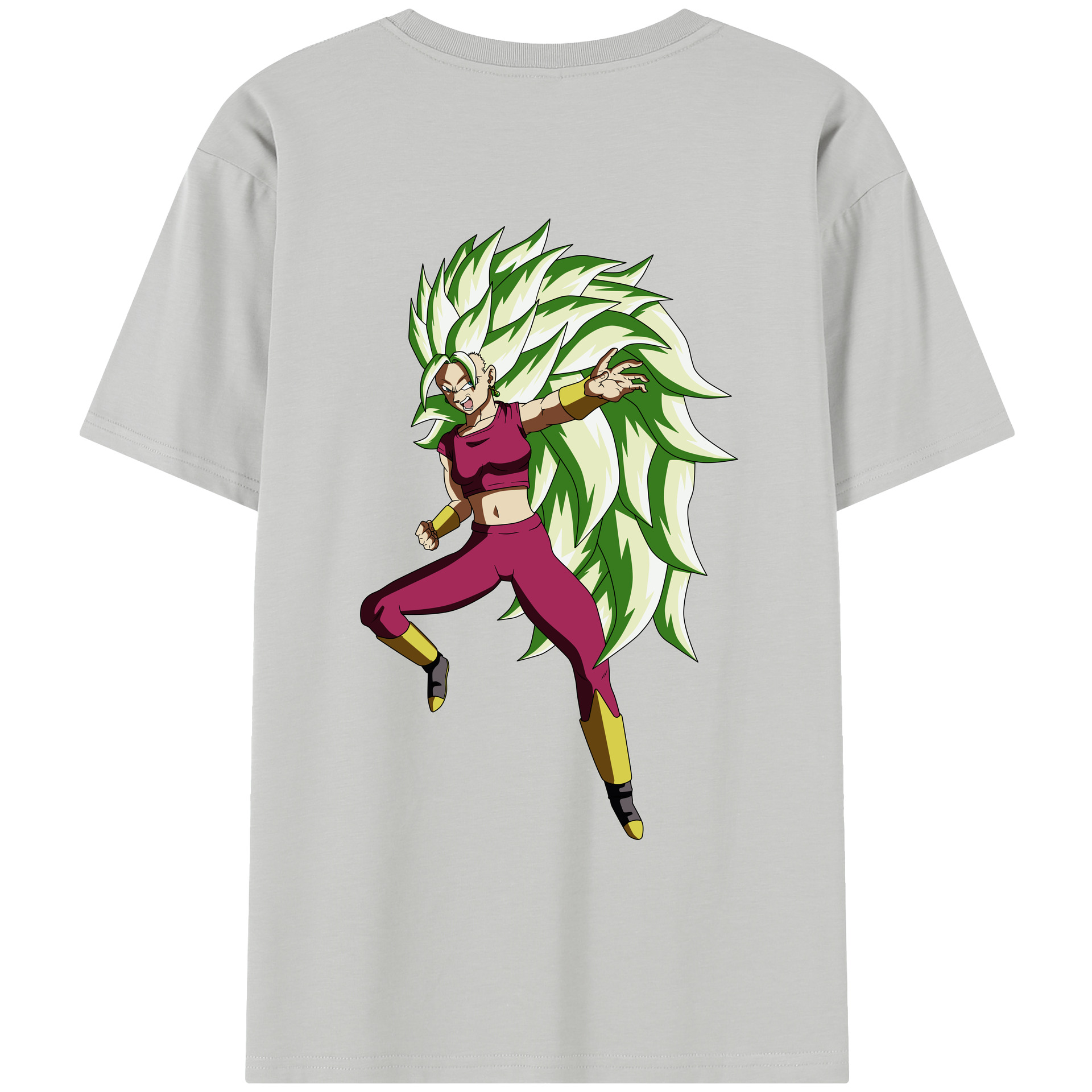 （画像用） ドラゴンボール DRAGON BALL レディース半袖Tシャツ(バックプリント)