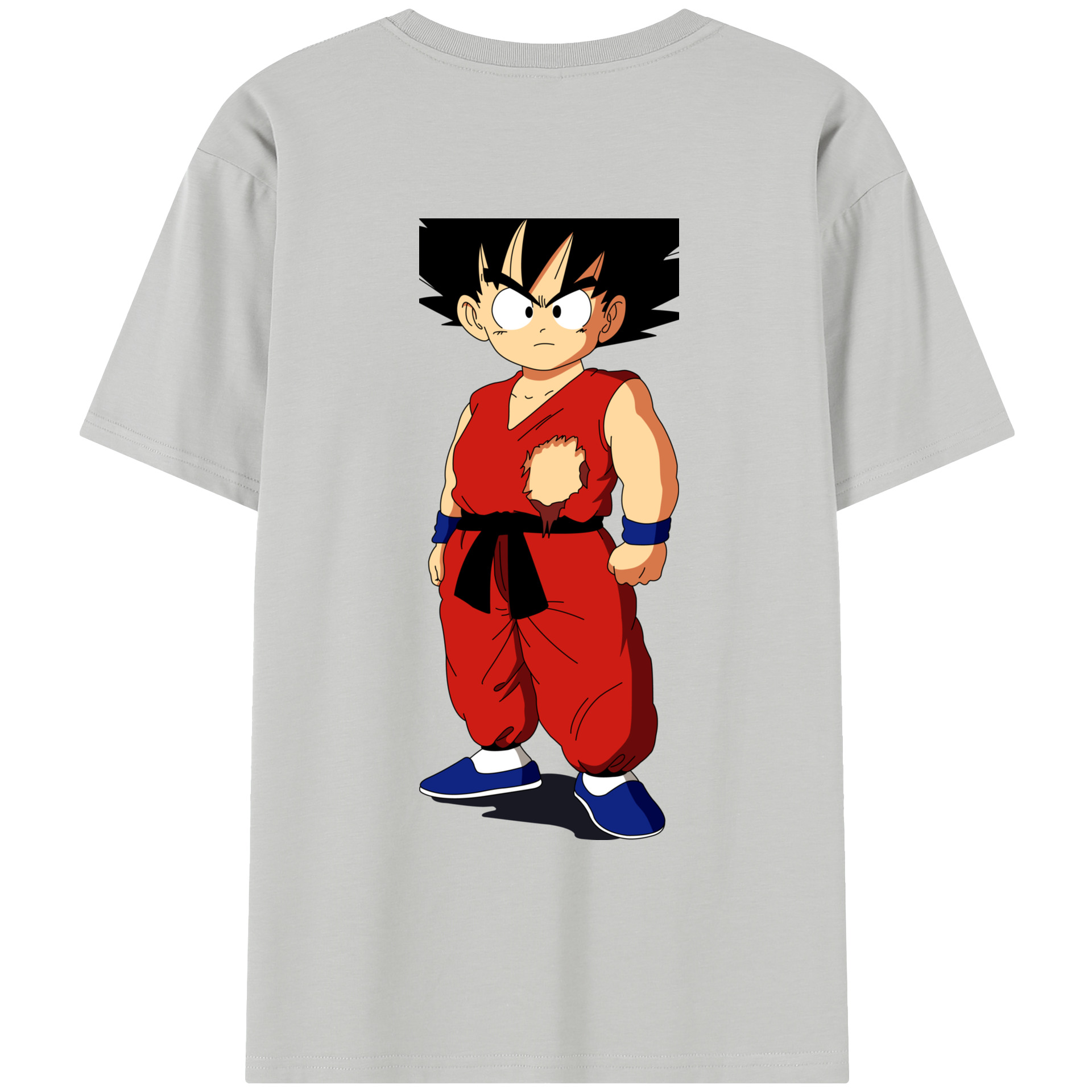 （画像用） ドラゴンボール 孫悟空（そん ごくう）Son Goku カカロット DRAGON BALL Kakarotto レディース半袖Tシャツ(バックプリント)