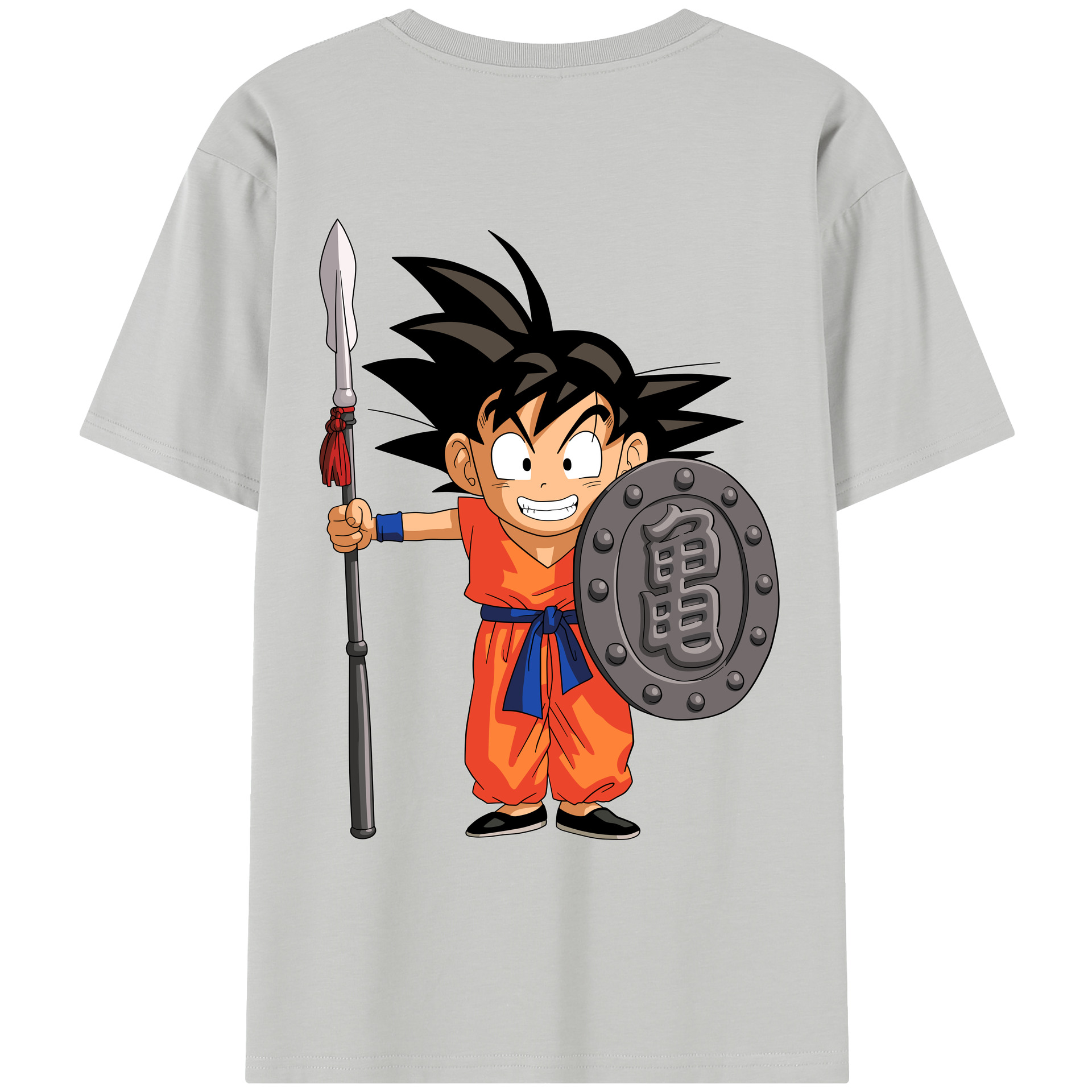 （画像用） ドラゴンボール 孫悟空（そん ごくう）Son Goku カカロット DRAGON BALL Kakarotto レディース半袖Tシャツ(バックプリント)