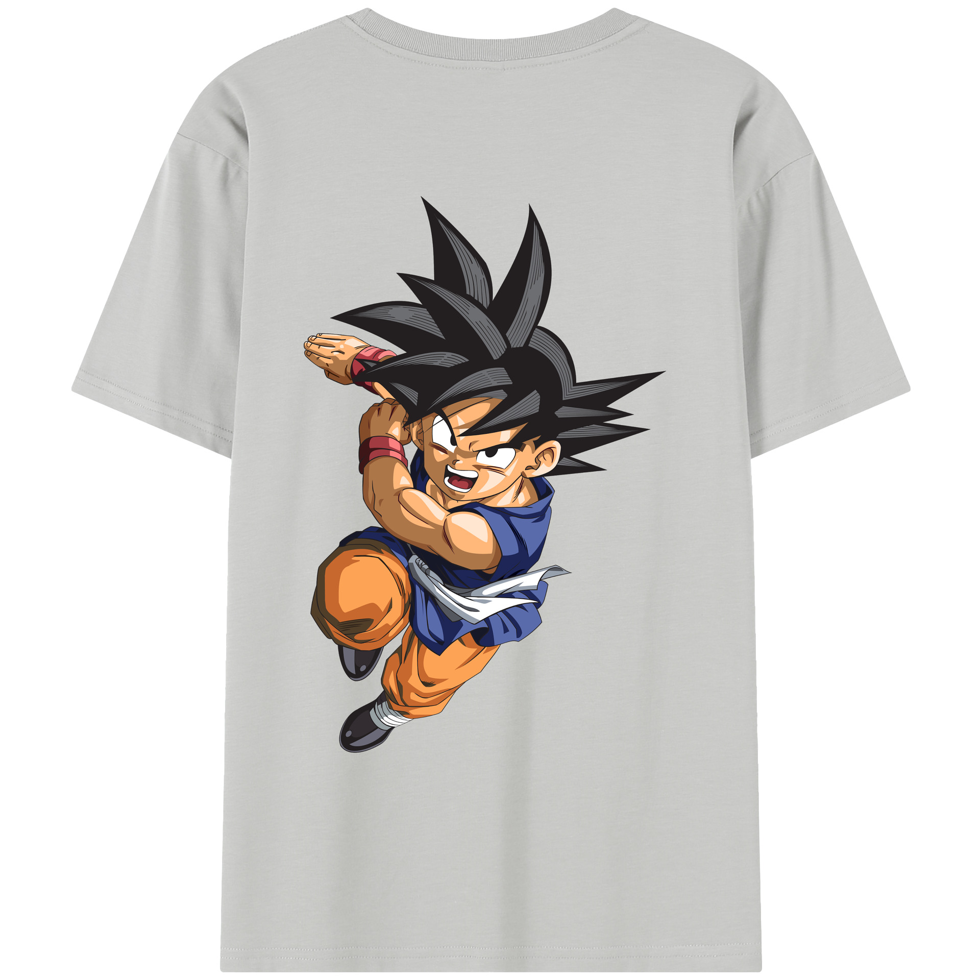 （画像用） ドラゴンボール 孫悟空（そん ごくう）Son Goku カカロット DRAGON BALL Kakarotto レディース半袖Tシャツ(バックプリント)