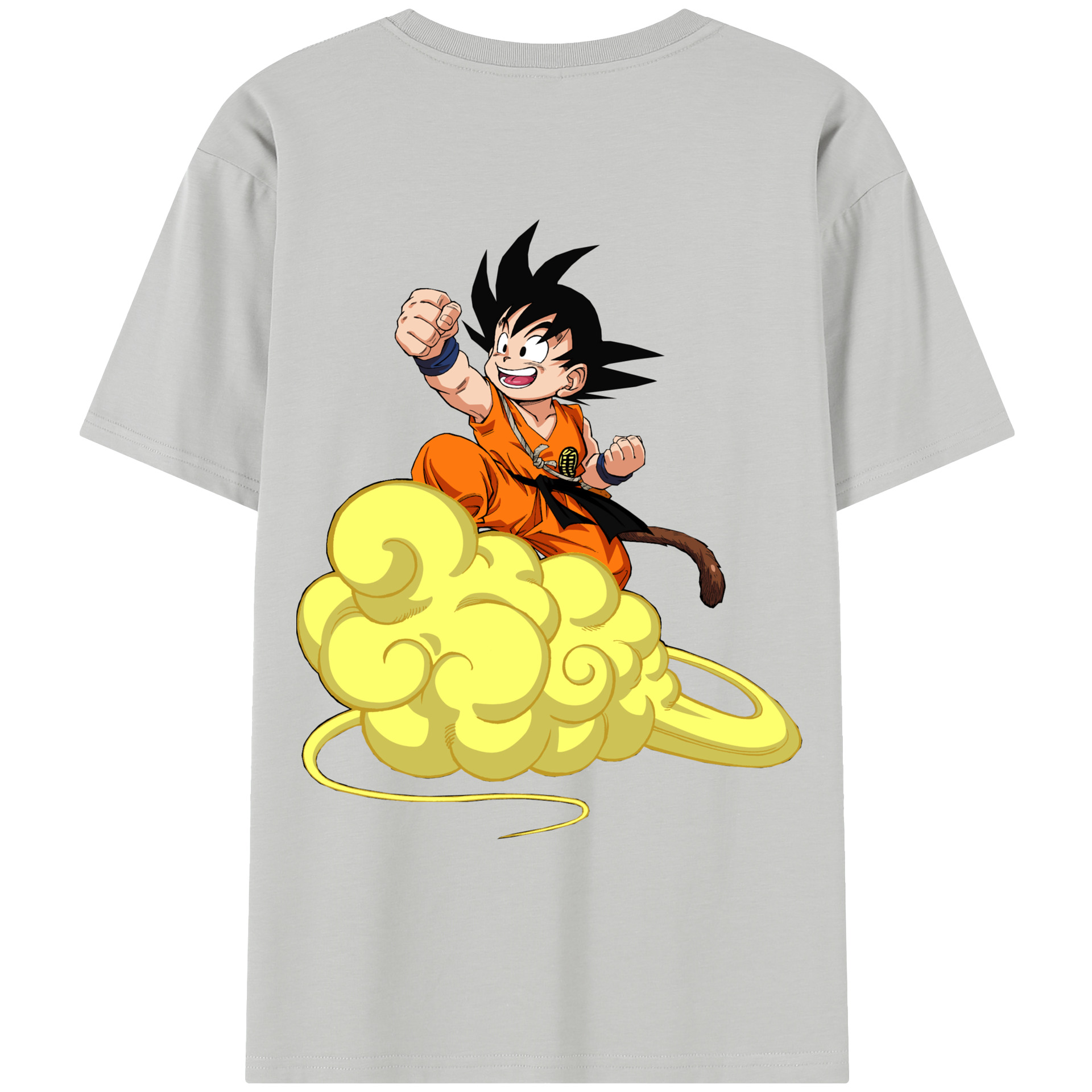 （画像用） ドラゴンボール 孫悟空（そん ごくう）Son Goku カカロット DRAGON BALL Kakarotto レディース半袖Tシャツ(バックプリント)