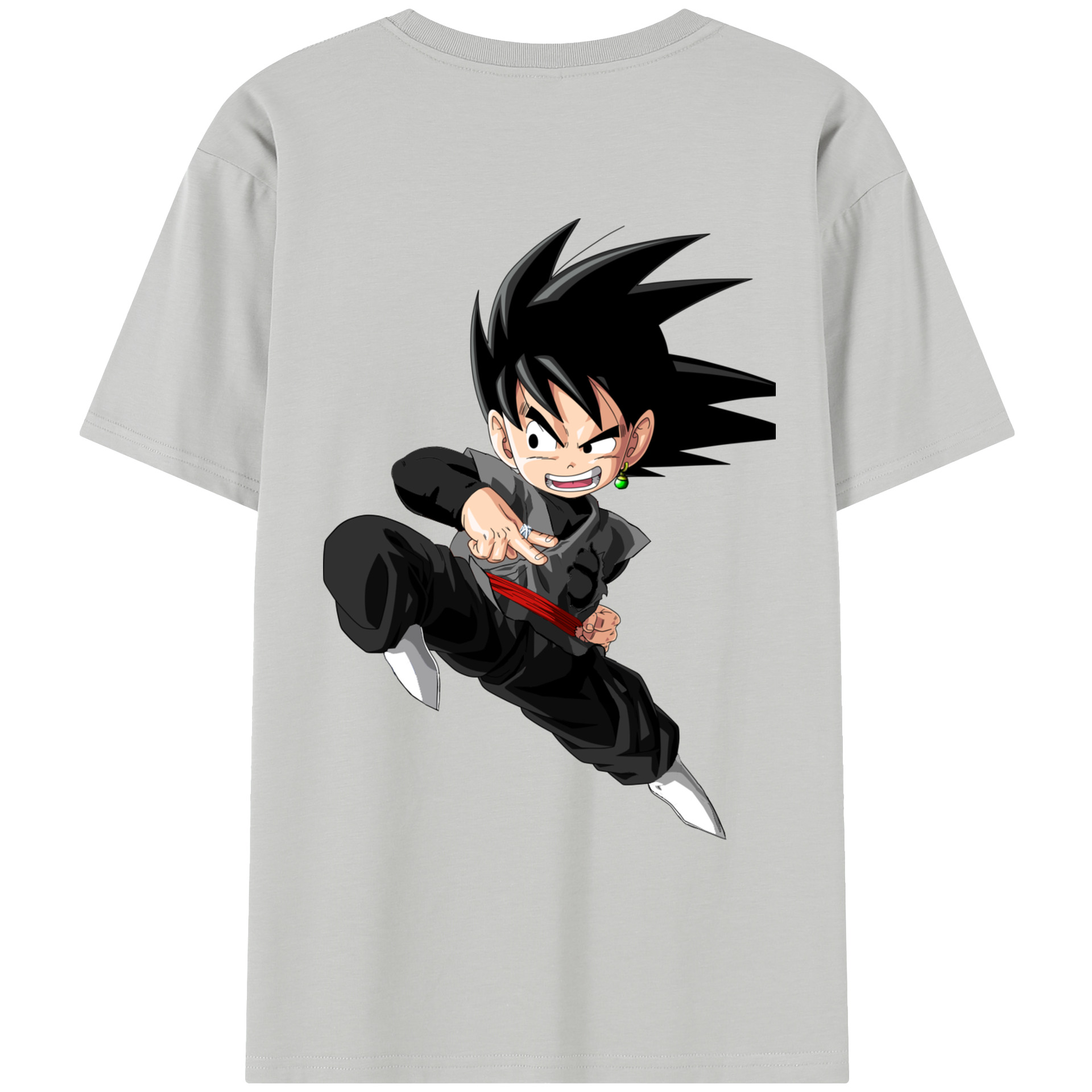 （画像用） ドラゴンボール 孫悟空（そん ごくう）Son Goku カカロット DRAGON BALL Kakarotto レディース半袖Tシャツ(バックプリント)