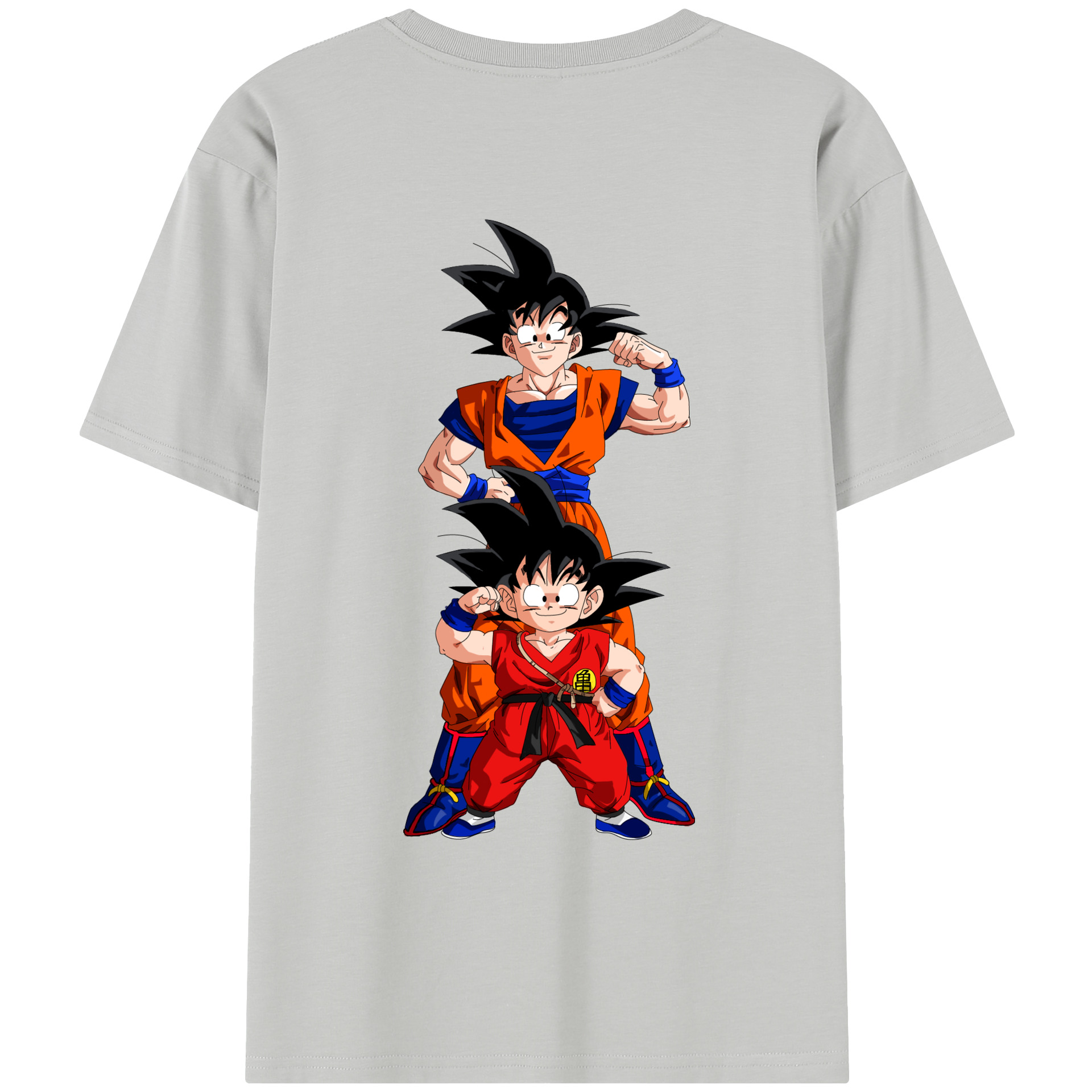 （画像用） ドラゴンボール 孫悟空（そん ごくう）Son Goku カカロット DRAGON BALL Kakarotto レディース半袖Tシャツ(バックプリント)