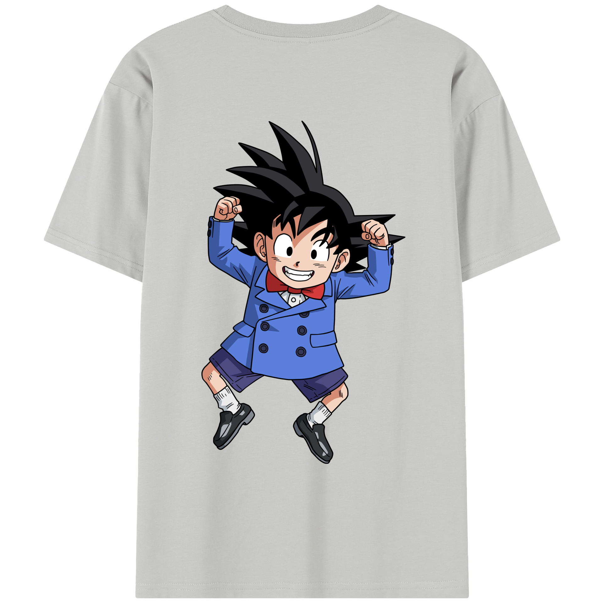 （画像用） ドラゴンボール 孫悟空（そん ごくう）Son Goku カカロット DRAGON BALL Kakarotto レディース半袖Tシャツ(バックプリント)