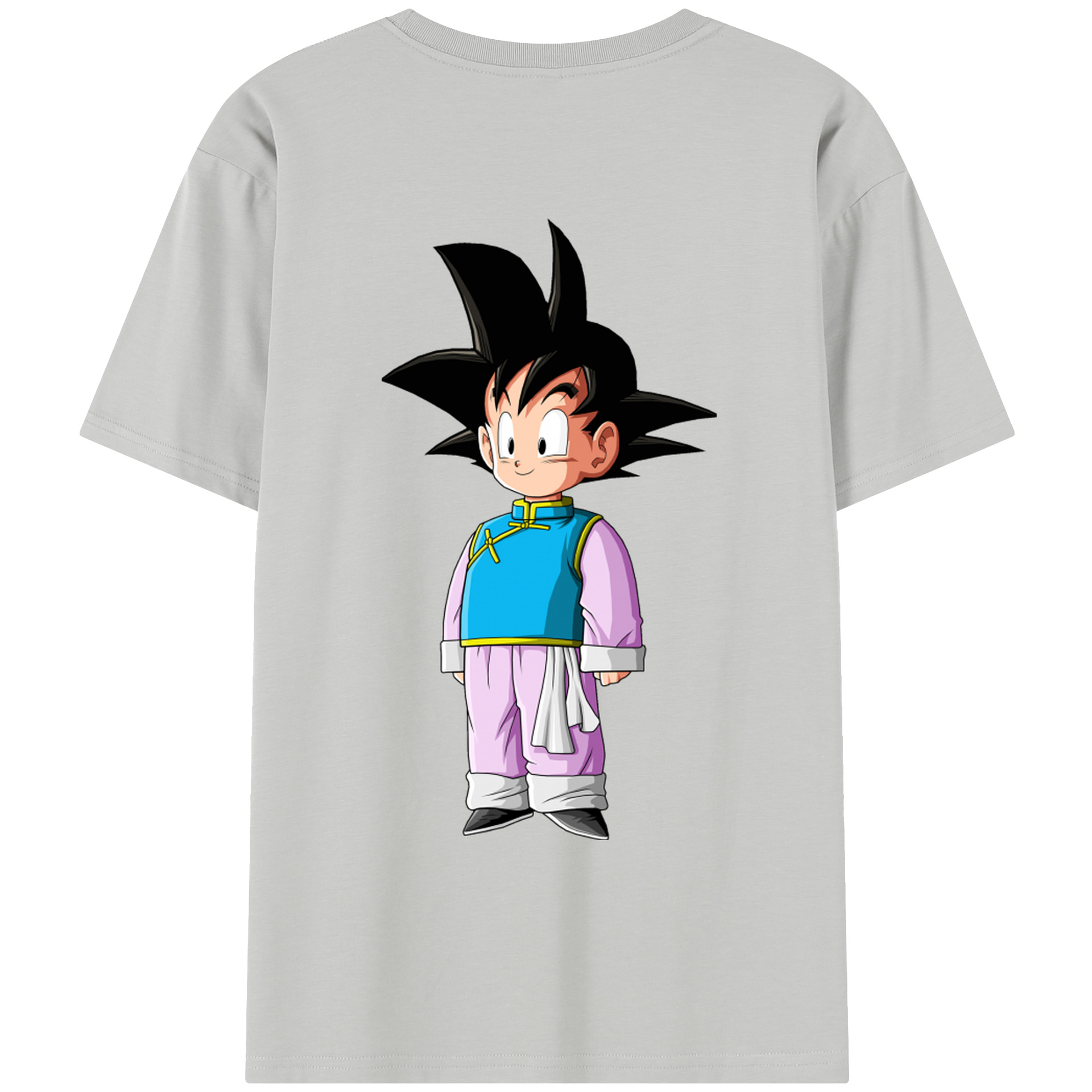 （画像用） ドラゴンボール 孫悟空（そん ごくう）Son Goku カカロット DRAGON BALL Kakarotto レディース半袖Tシャツ(バックプリント)