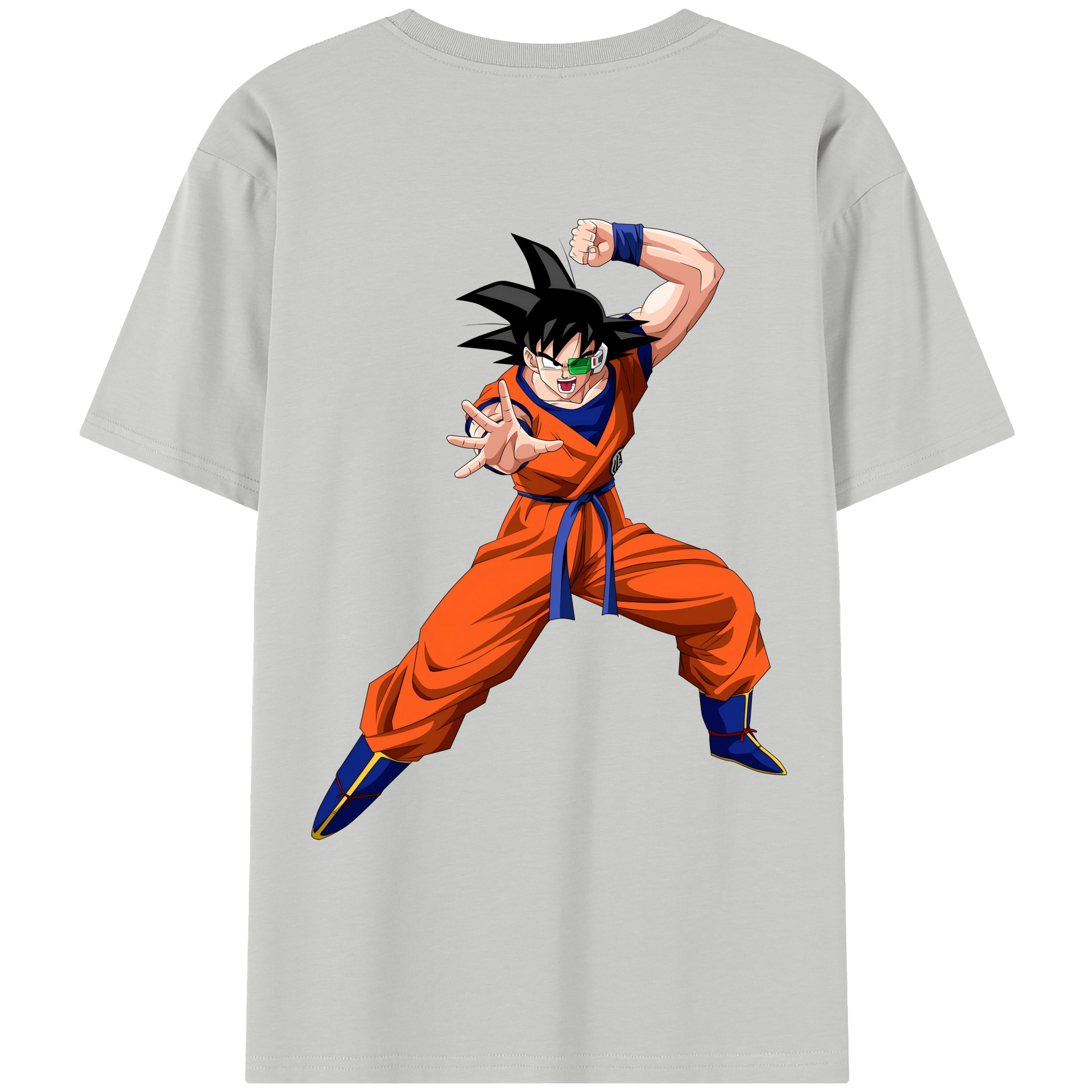 （画像用） ドラゴンボール 孫悟空（そん ごくう）Son Goku カカロット DRAGON BALL Kakarotto レディース半袖Tシャツ(バックプリント)