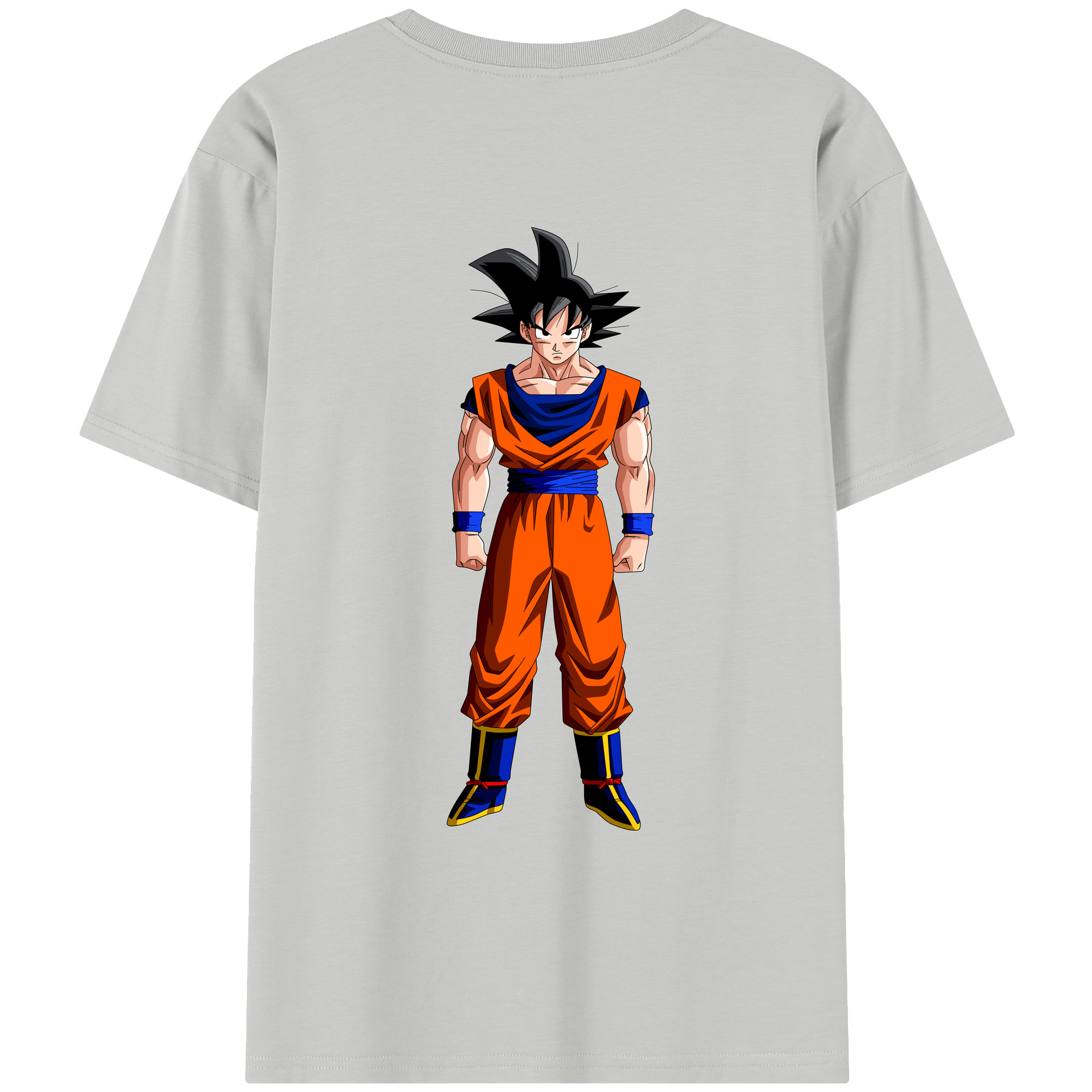 （画像用） ドラゴンボール 孫悟空（そん ごくう）Son Goku カカロット DRAGON BALL Kakarotto レディース半袖Tシャツ(バックプリント)