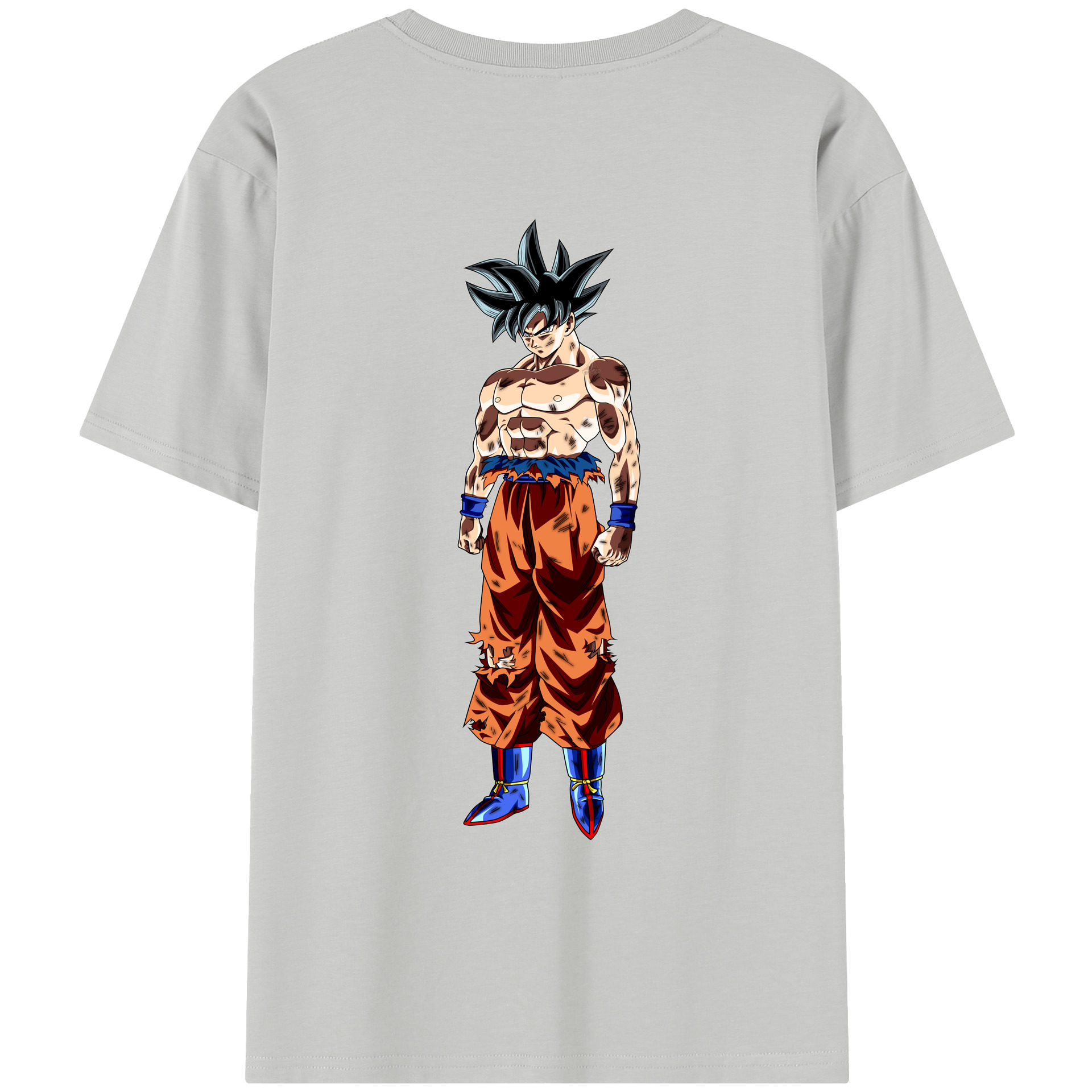 （画像用） ドラゴンボール 孫悟空（そん ごくう）Son Goku カカロット DRAGON BALL Kakarotto レディース半袖Tシャツ(バックプリント)