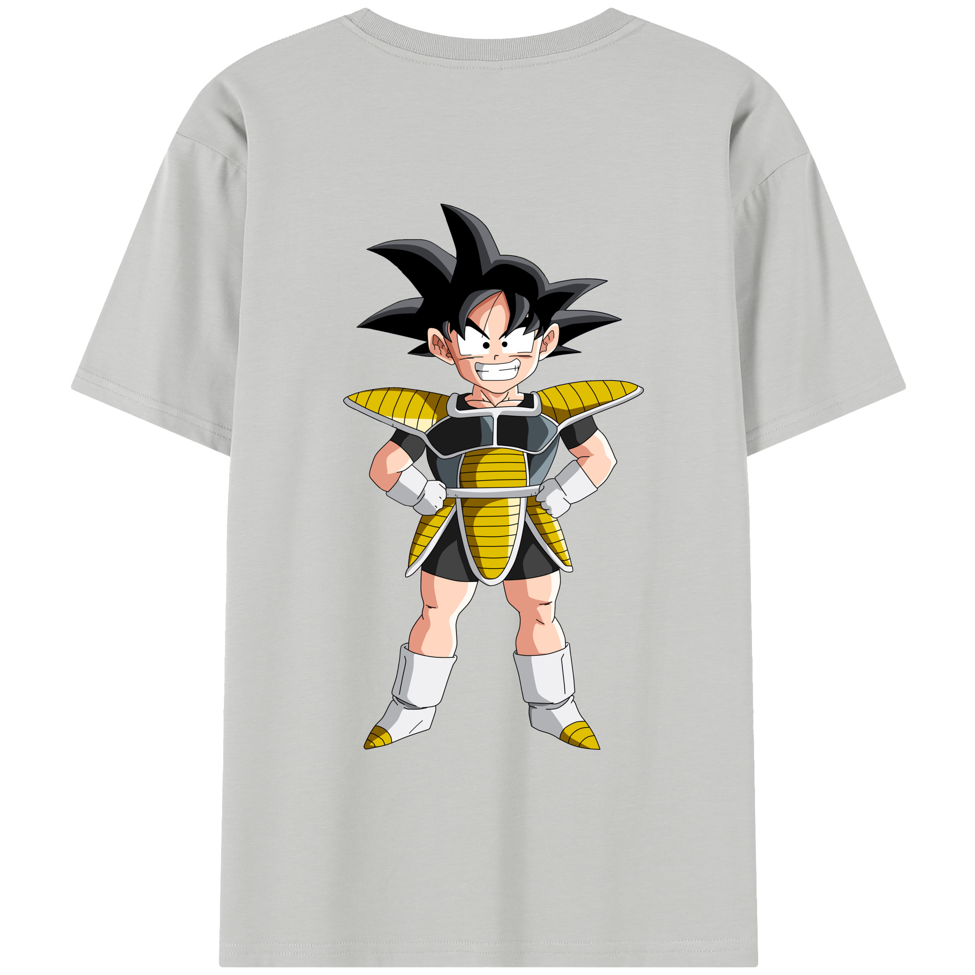 （画像用） ドラゴンボール 孫悟空（そん ごくう）Son Goku カカロット DRAGON BALL Kakarotto レディース半袖Tシャツ(バックプリント)
