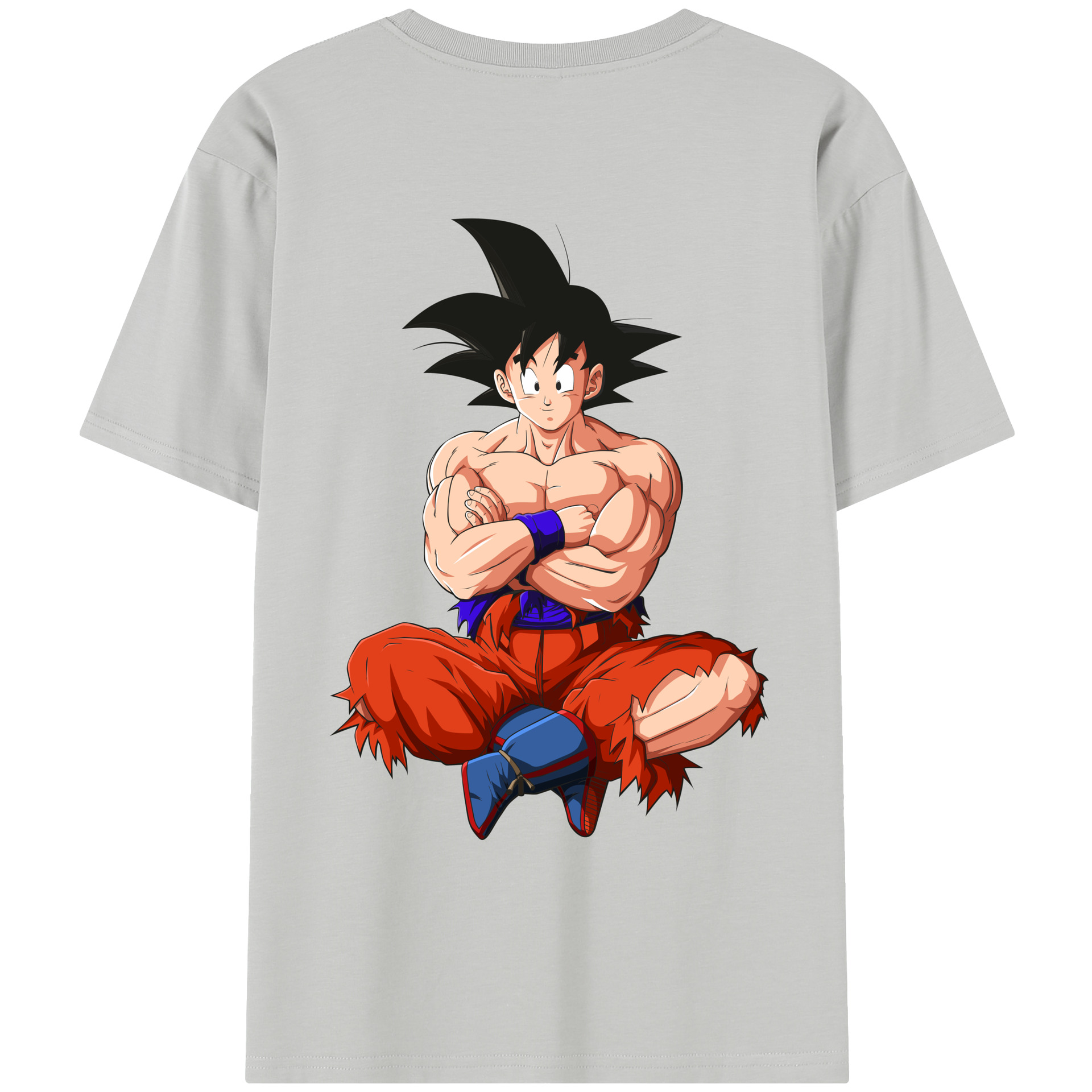 （画像用） ドラゴンボール 孫悟空（そん ごくう）Son Goku カカロット DRAGON BALL Kakarotto レディース半袖Tシャツ(バックプリント)