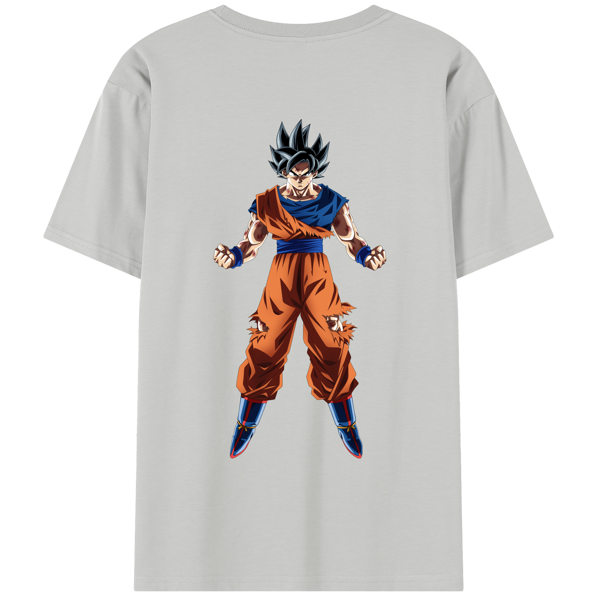 （画像用） ドラゴンボール 孫悟空（そん ごくう）Son Goku カカロット DRAGON BALL Kakarotto レディース半袖Tシャツ(バックプリント)